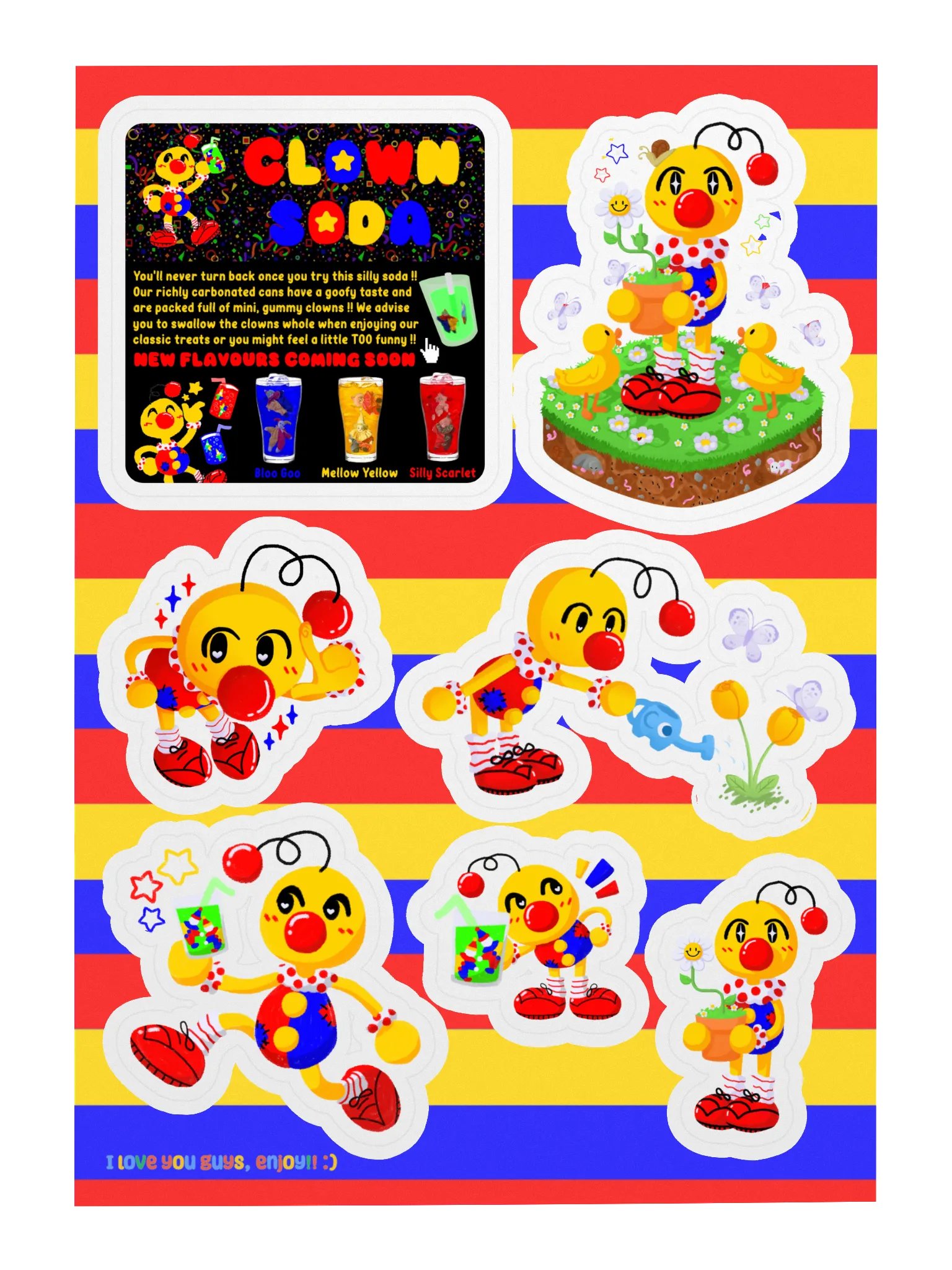 Boyoyoing Sticker Sheet 2 product image (1)