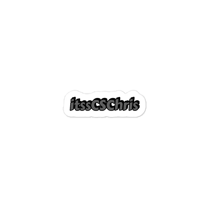 itssCSChris Sticker product image (1)
