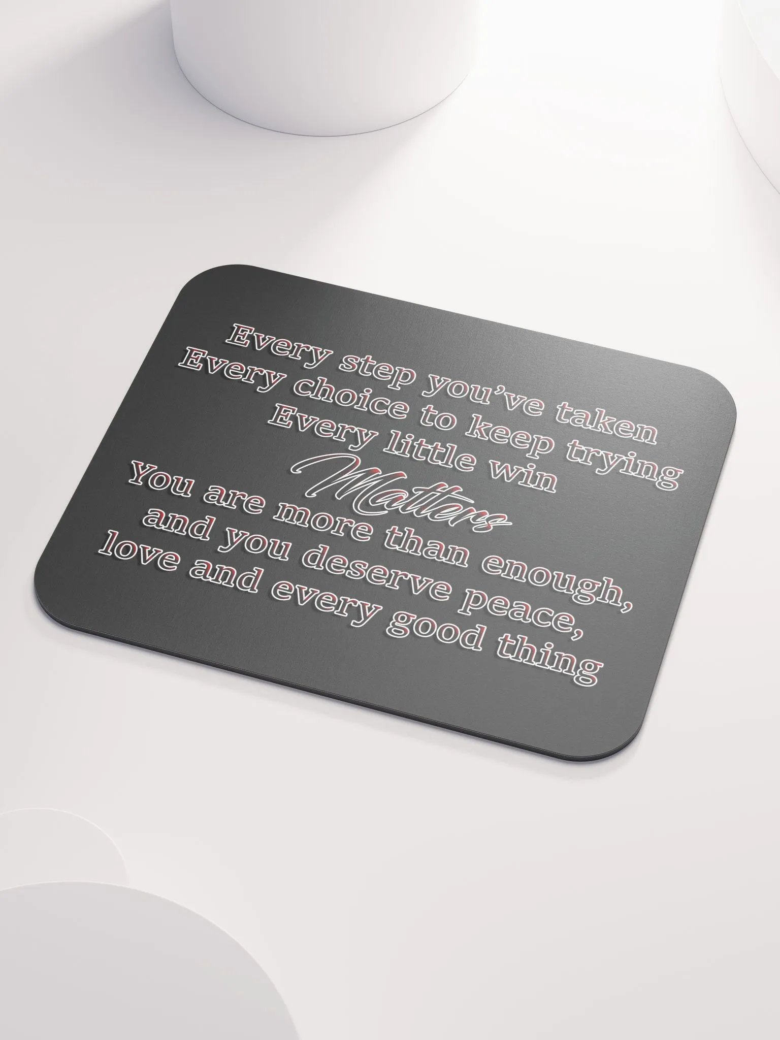 Positivity - Every Step Mouse Pad product image (3)