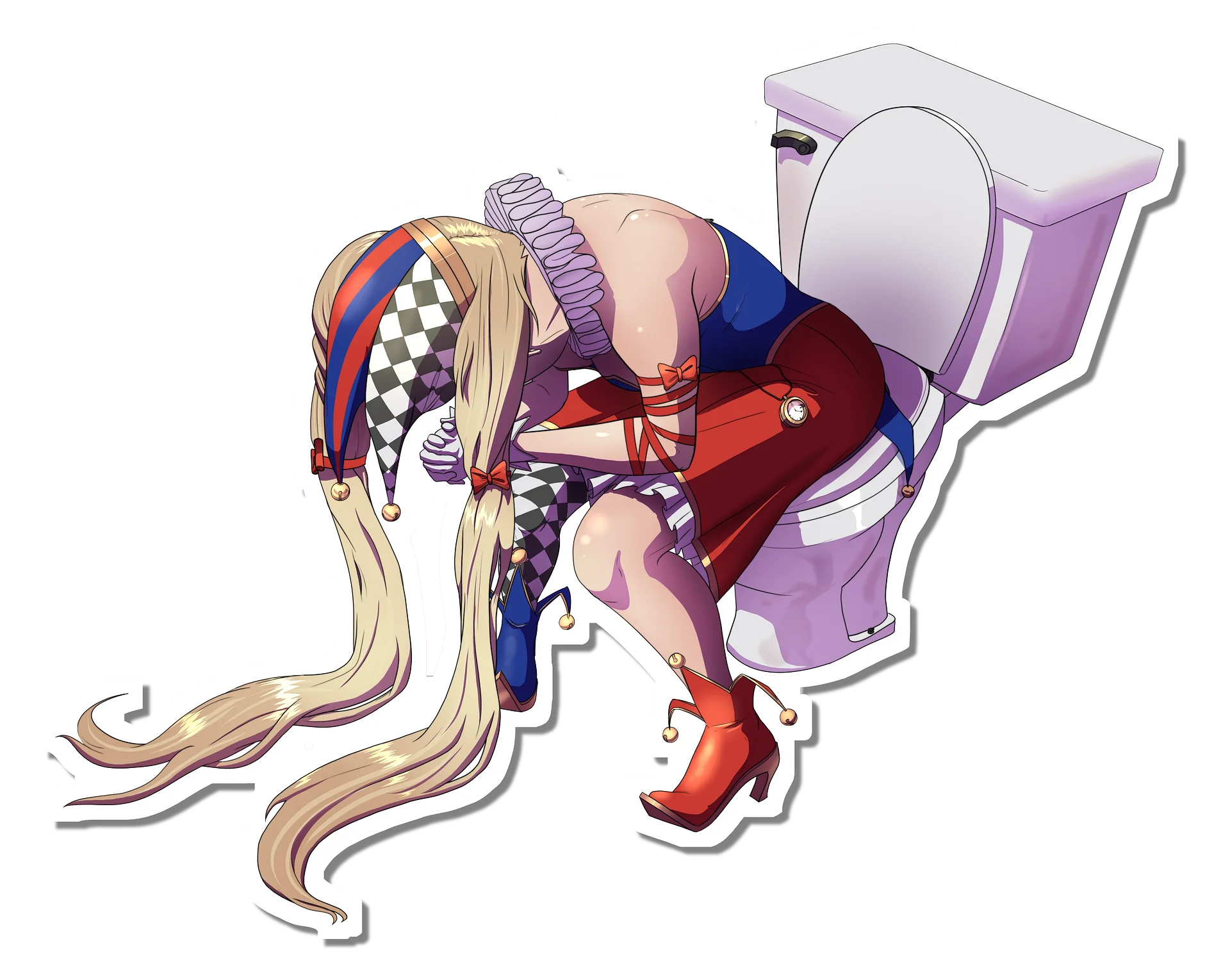 Hot Girl IBS Sticker product image (1)