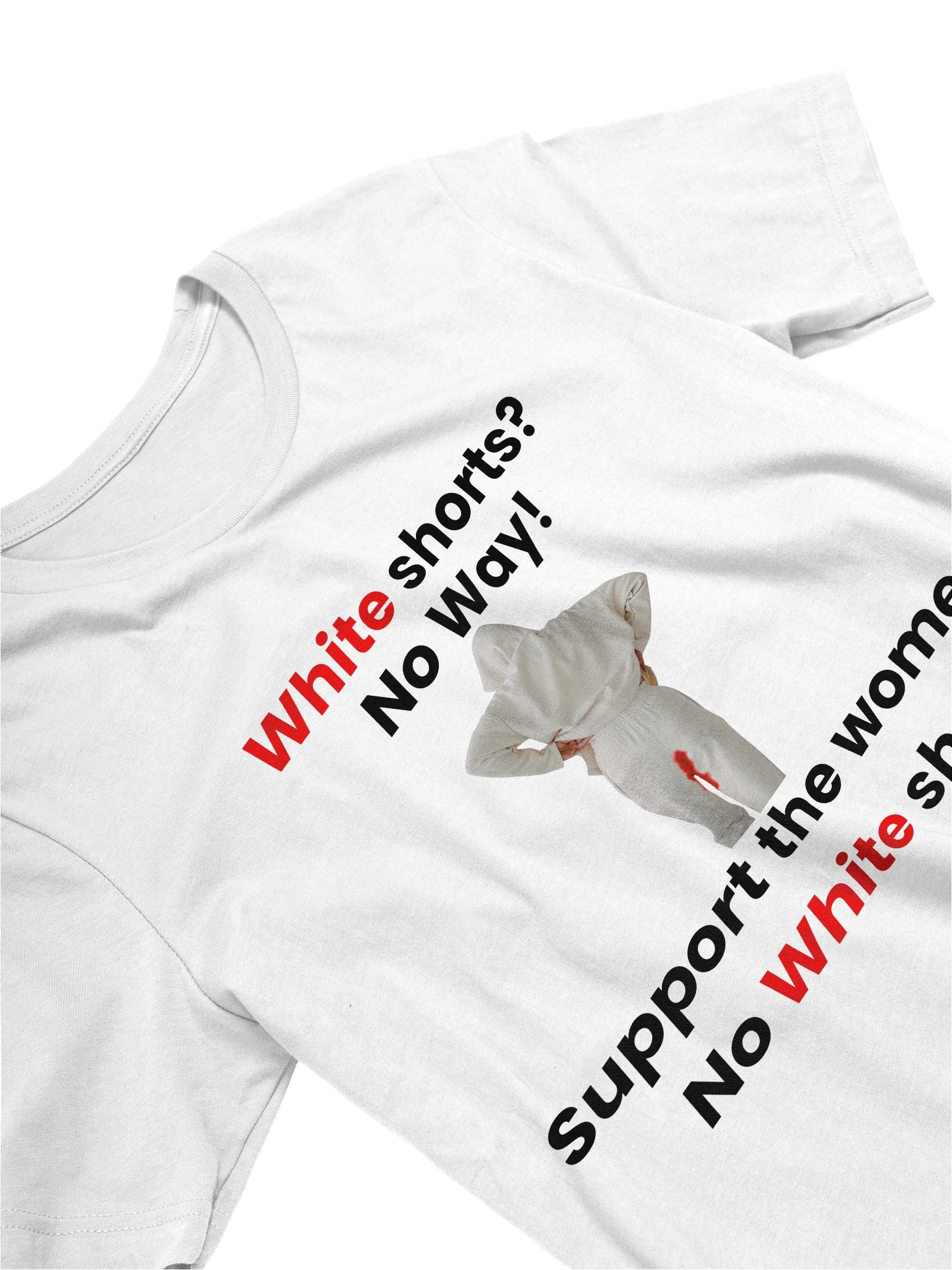 White short? No Way! Support the women No white short product image (3)