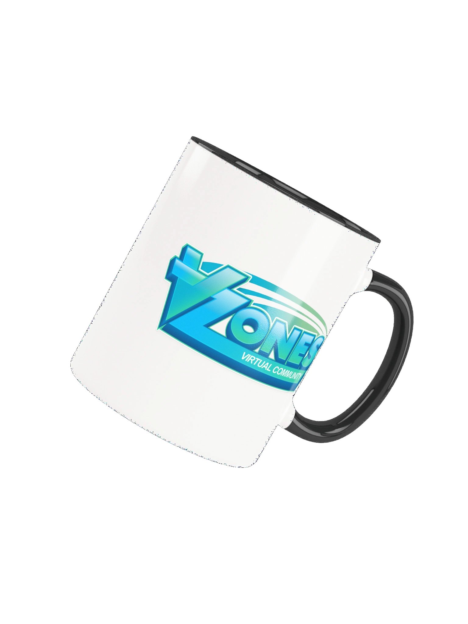 VZones Color Logo Mug Black product image (4)