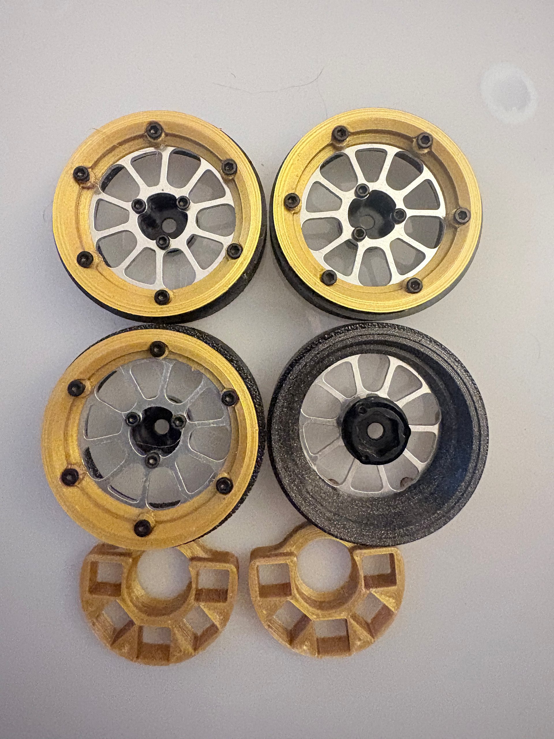 1.4 "Competition" Wheelset "Outlaw" (Gold/Asphalt) product image (1)