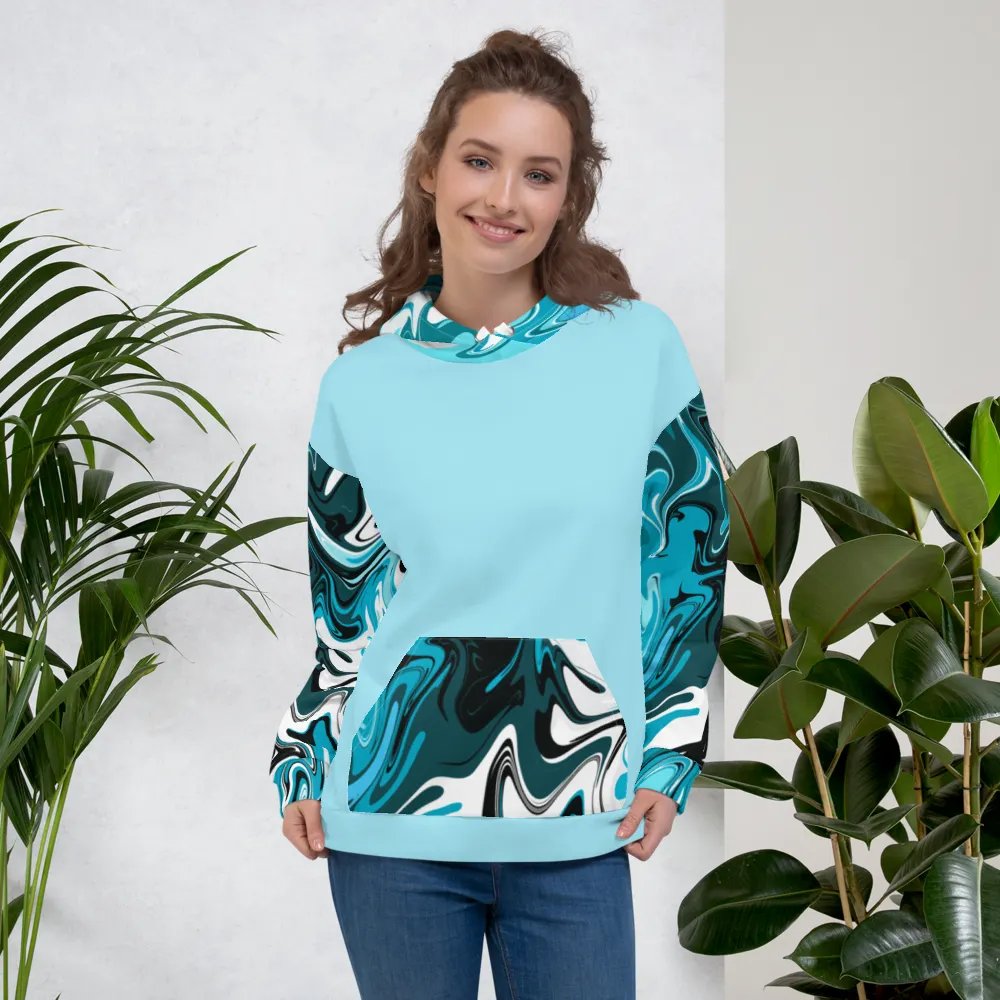 Blue Swirl Hoodie product image (8)