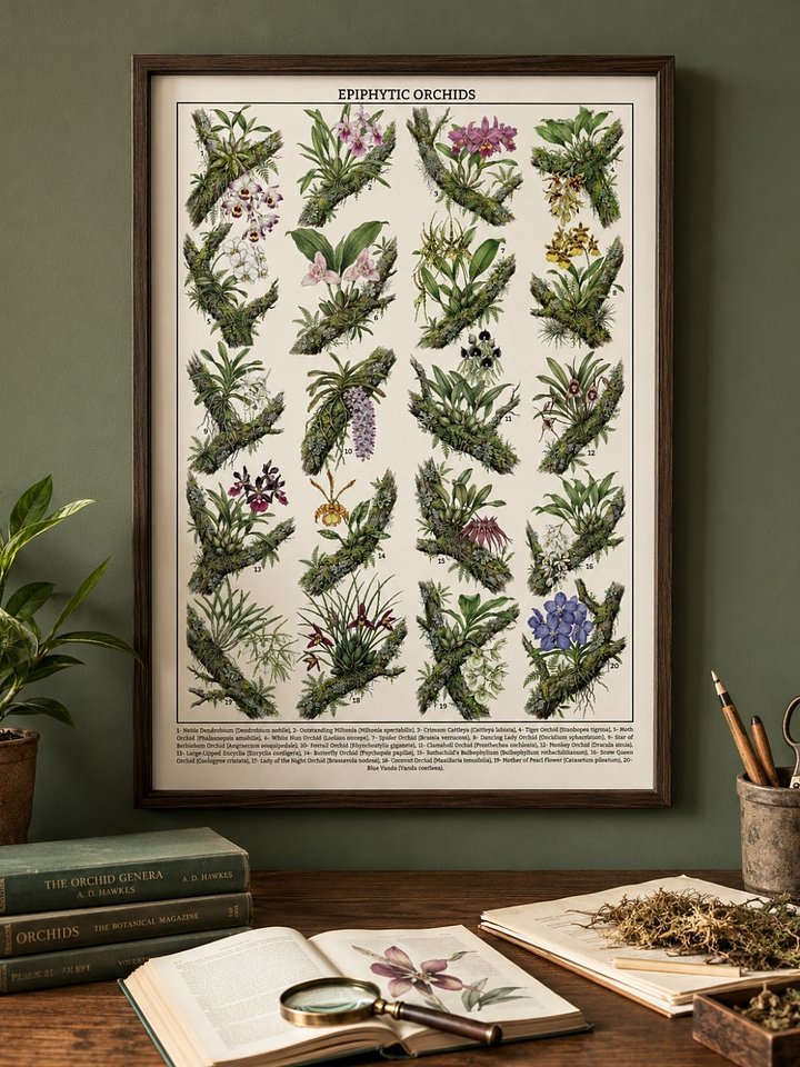 Epiphytic Orchids Poster product image (2)