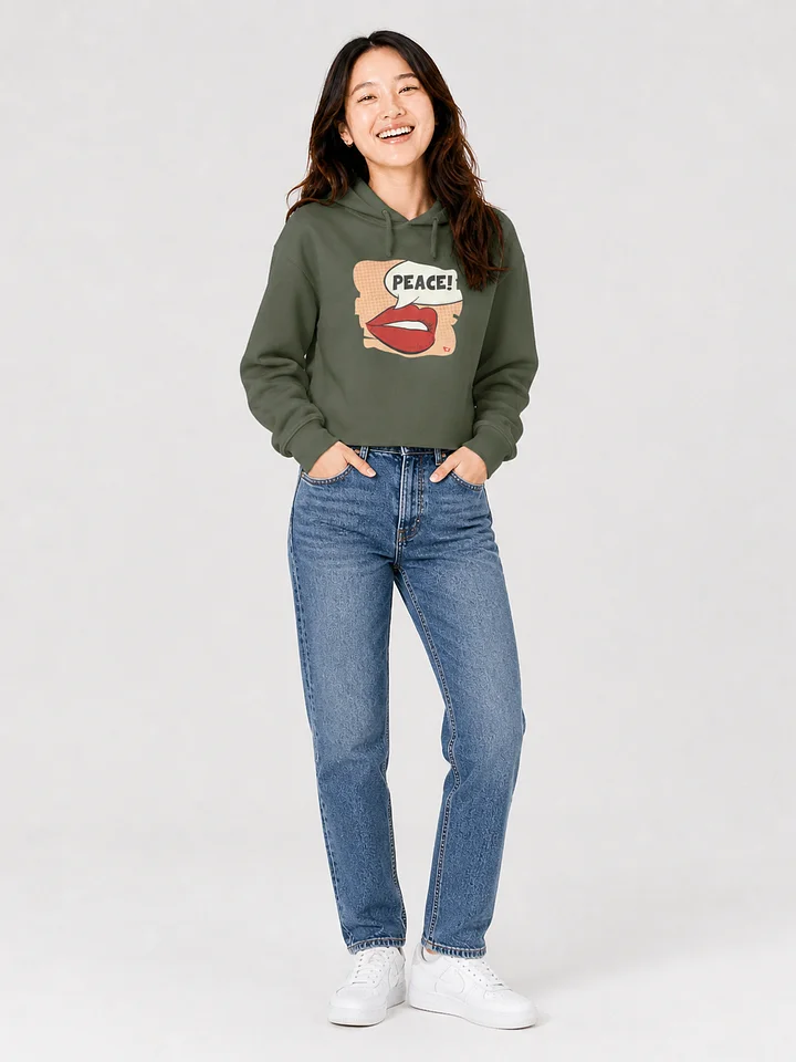 PREMIUM WOMEN'S HOODIE, PEACE product image (1)