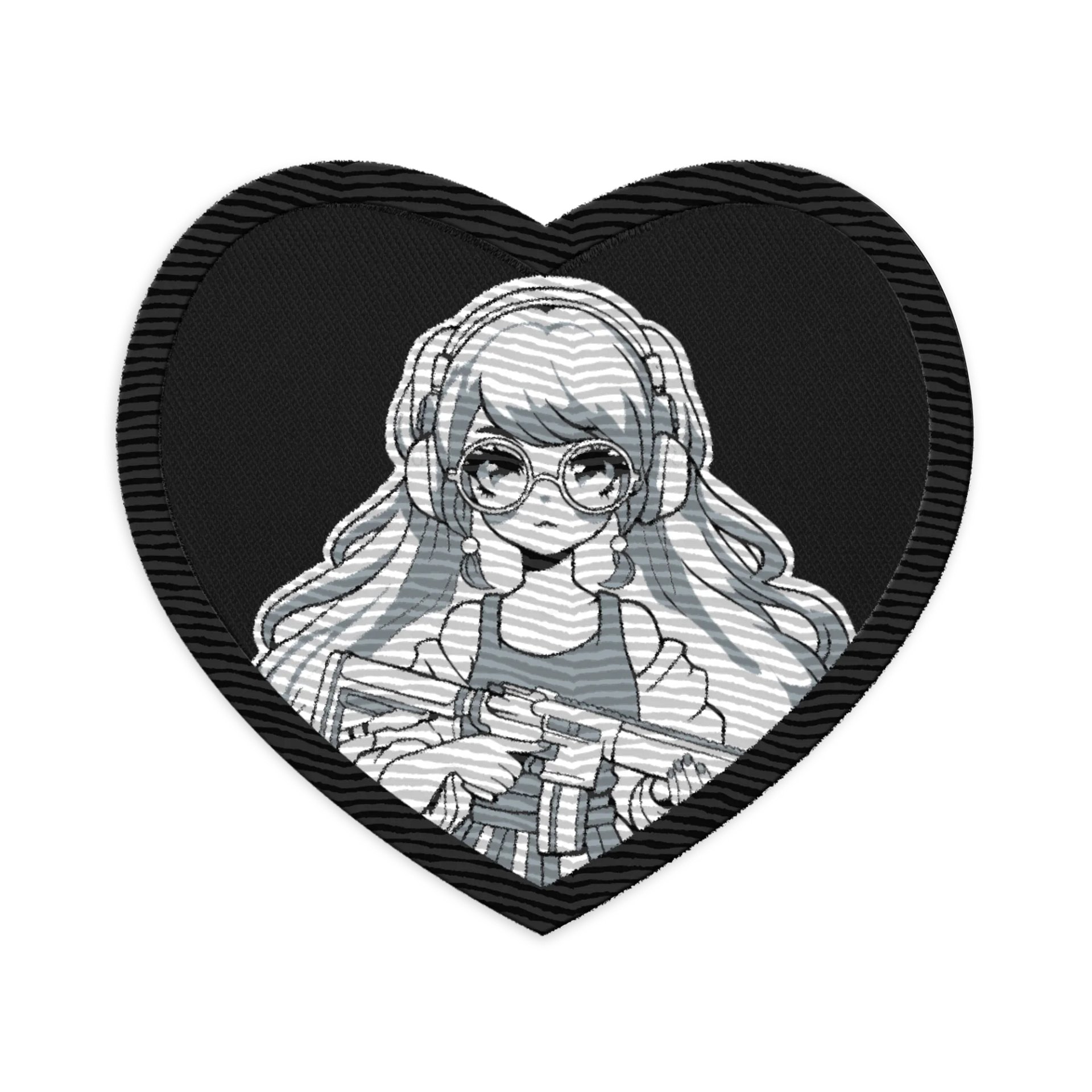 gamer girl patch product image (1)
