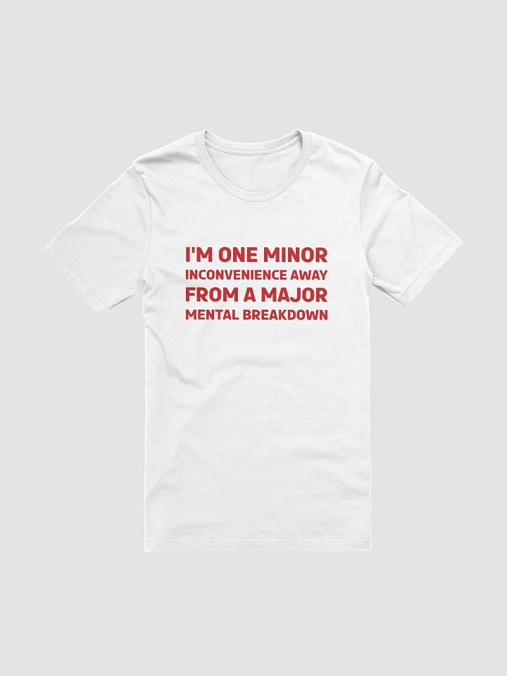 ONE MINOR INCONVENIENCE product image (1)