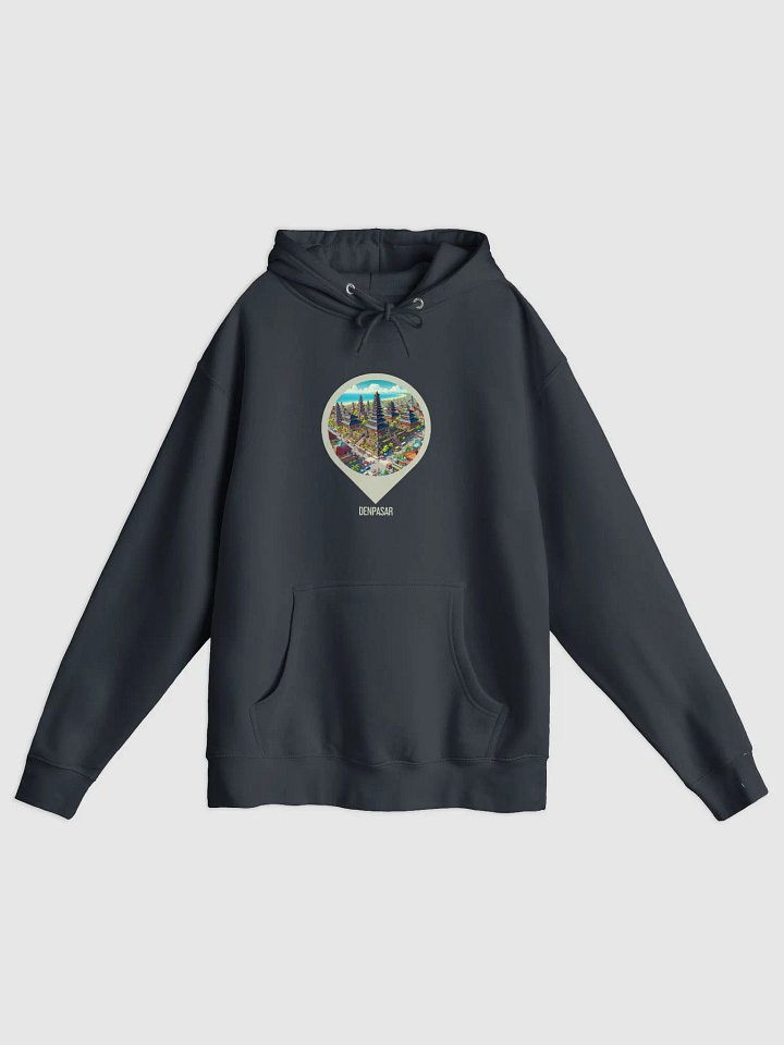 Tropical Temple Dreams Hoodie | AI Design: Denpasar – Bali's Herz product image (2)