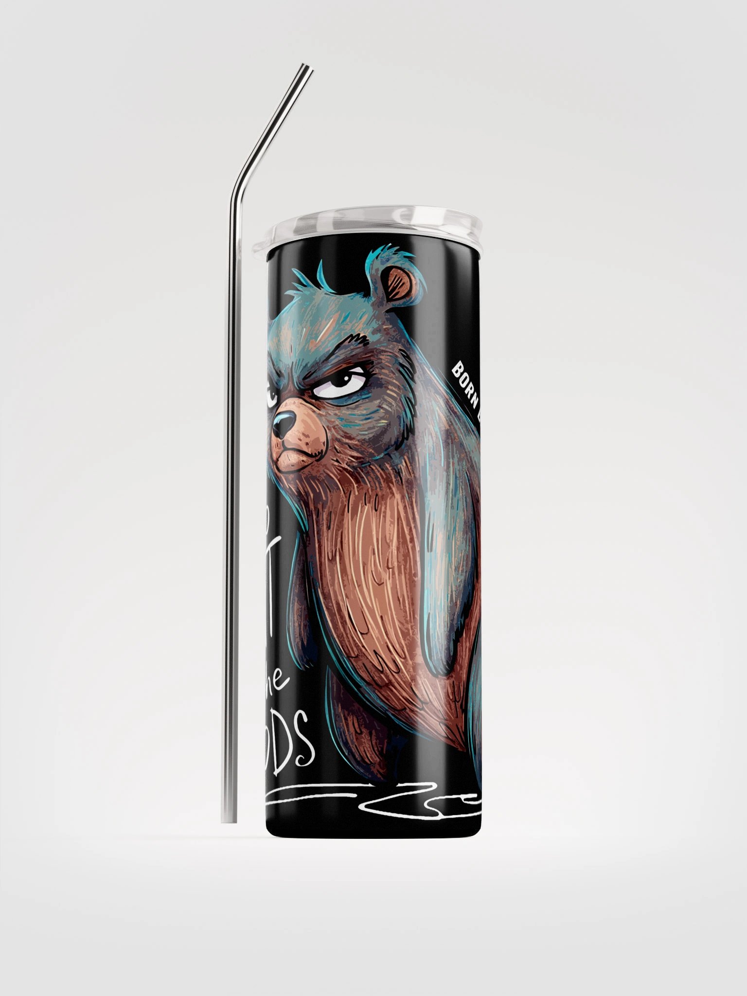 Grumpy Bear Stainless Steel Tumbler product image (3)