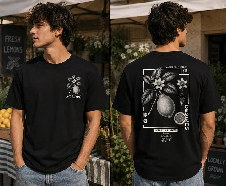 Shadow Botanicals - Lemon Tshirt