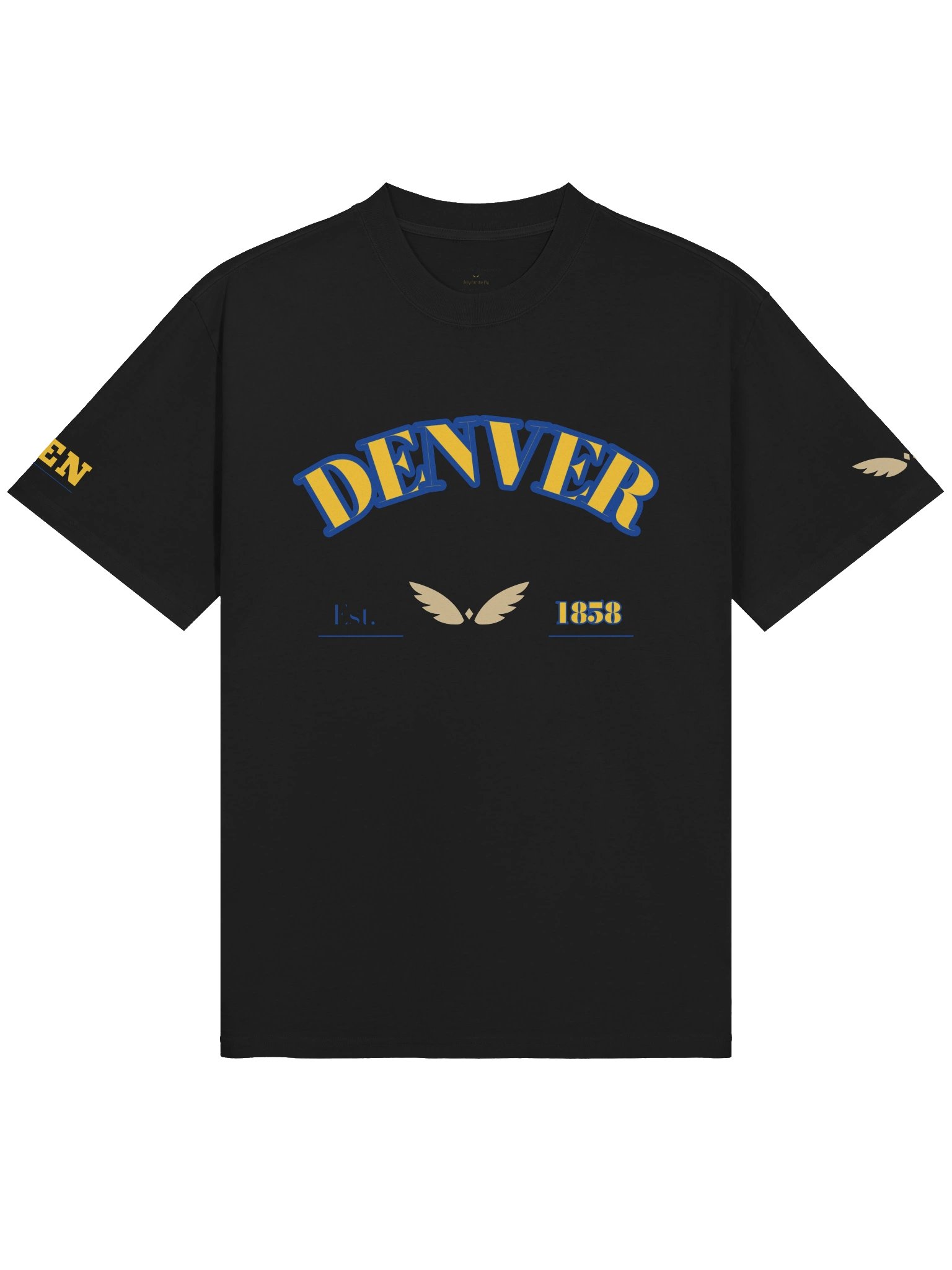 GAME DAY — Denver · Tee · Faded Black product image (1)