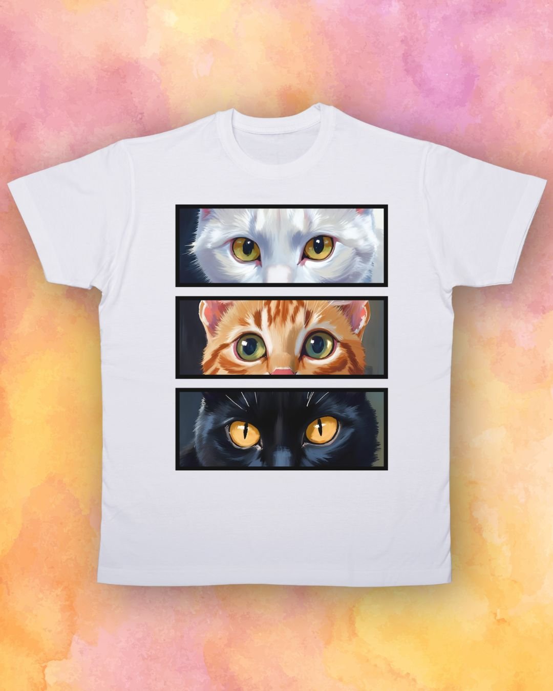 3 Cats' Eyes T-Shirt product image (1)