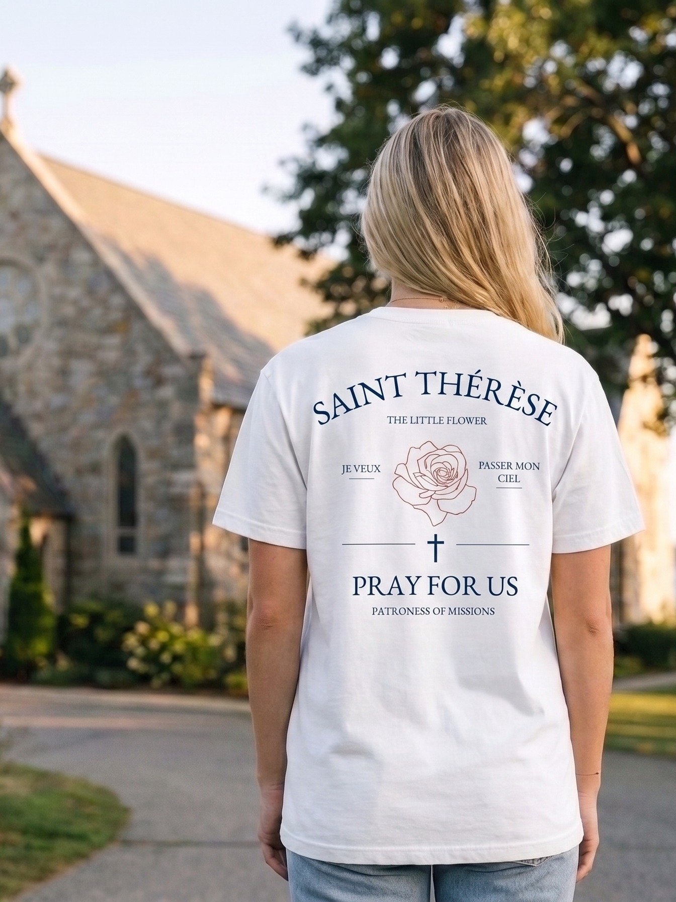 St. Thérèse — The Little Flower Tee product image (1)