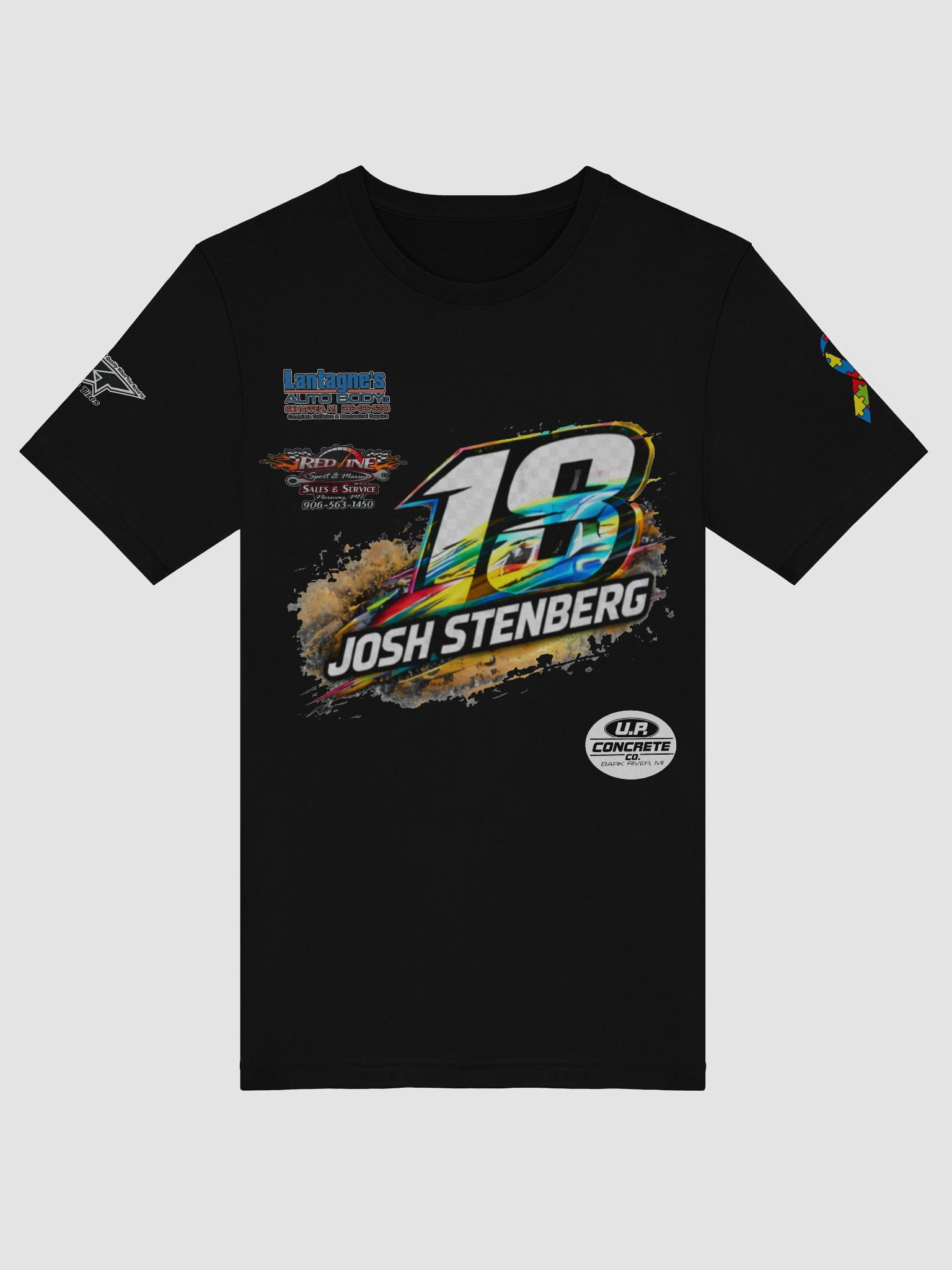 Autism Awarness #18 Racing T-Shirt 2026 product image (5)