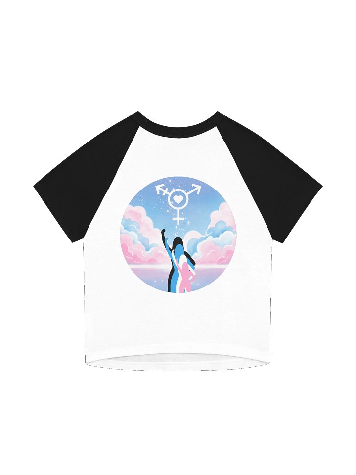 The Trans Femme Signal Crop Top product image (2)