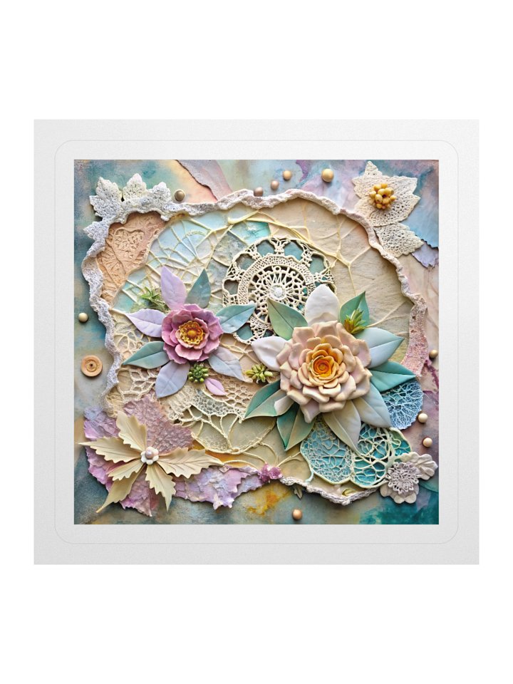 Layered Realms Collage Sticker #2 product image (1)