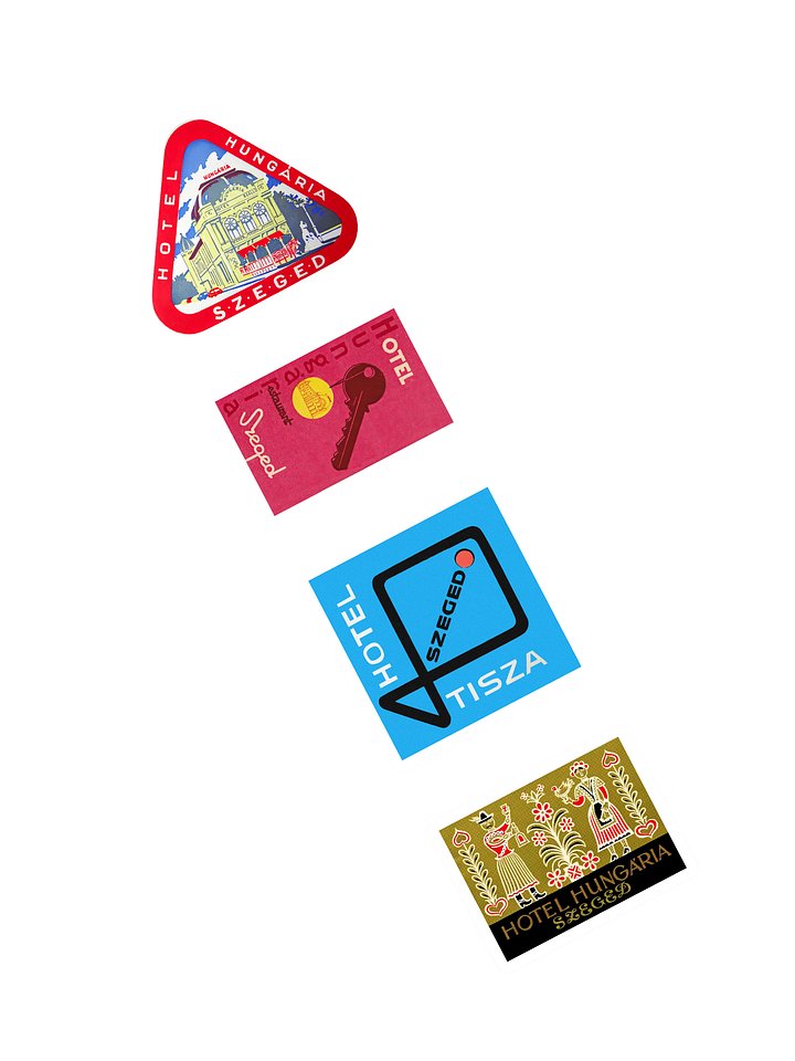Szeged Hotel Stickers product image (2)