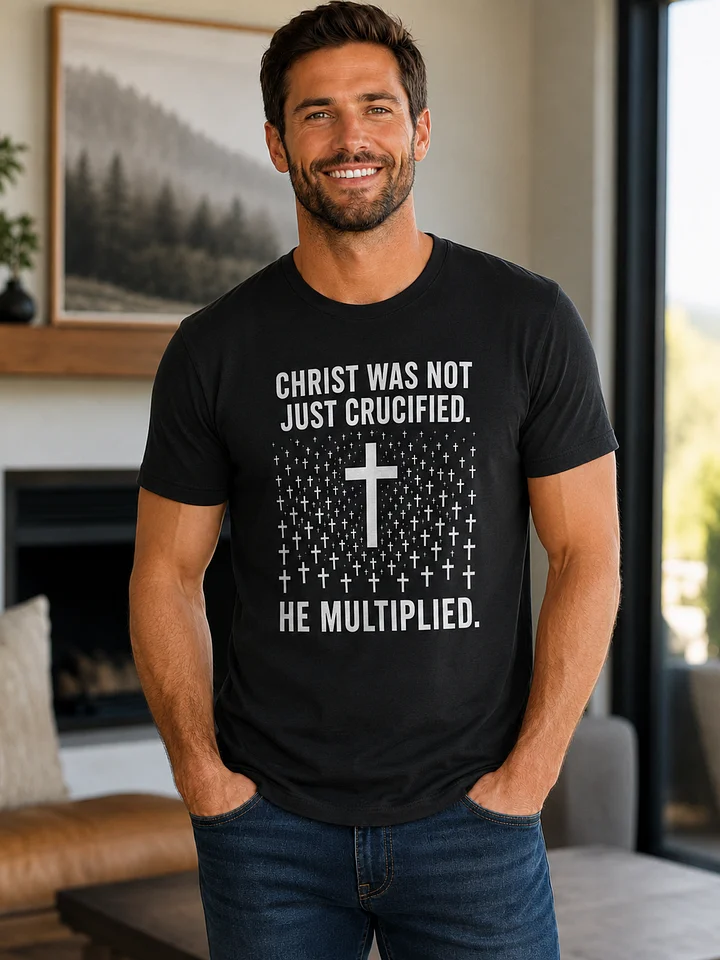 Christ Multiplied – Supersoft Men’s Faith Tee product image (1)