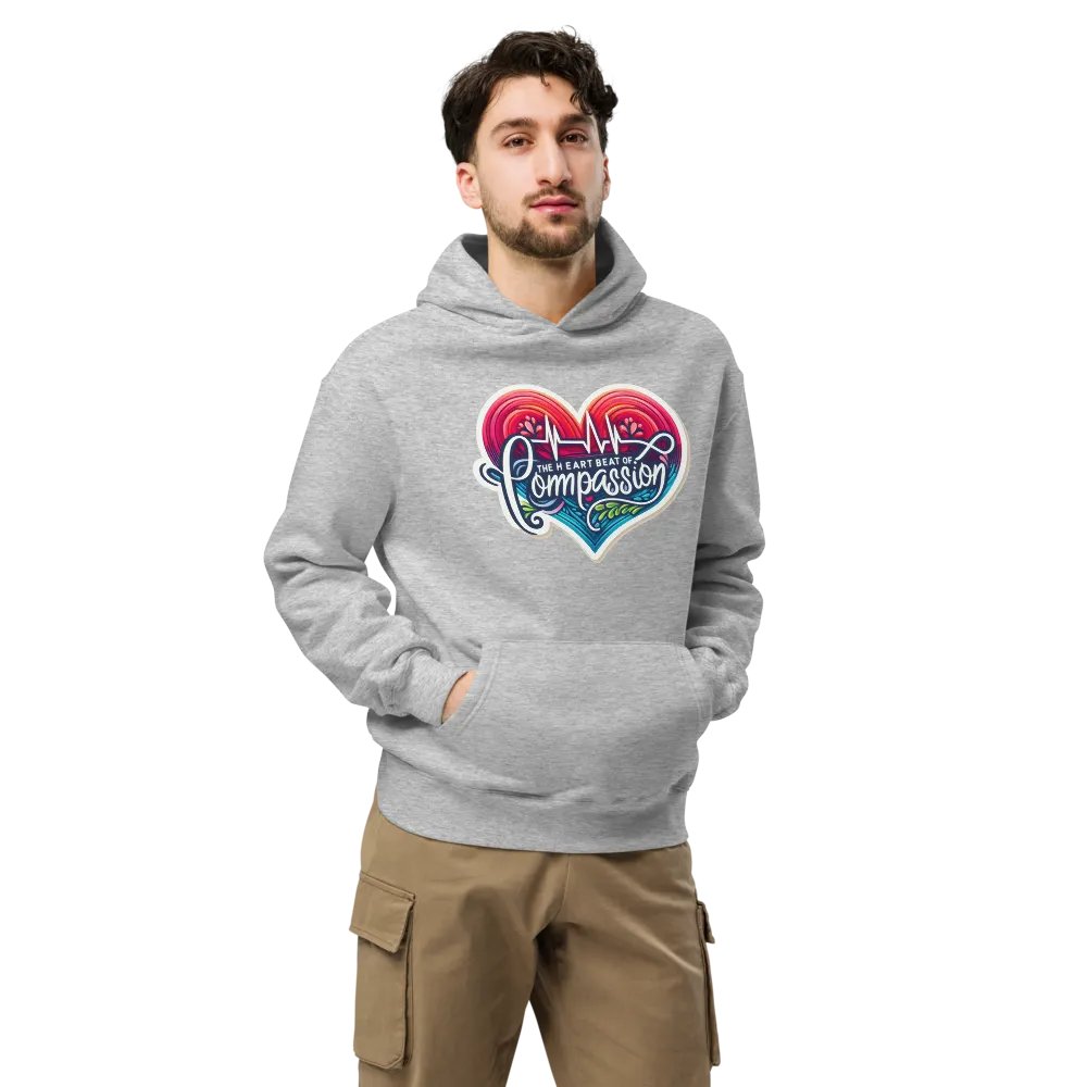 Compassion's Heartbeat Oversized Hoodie product image (37)