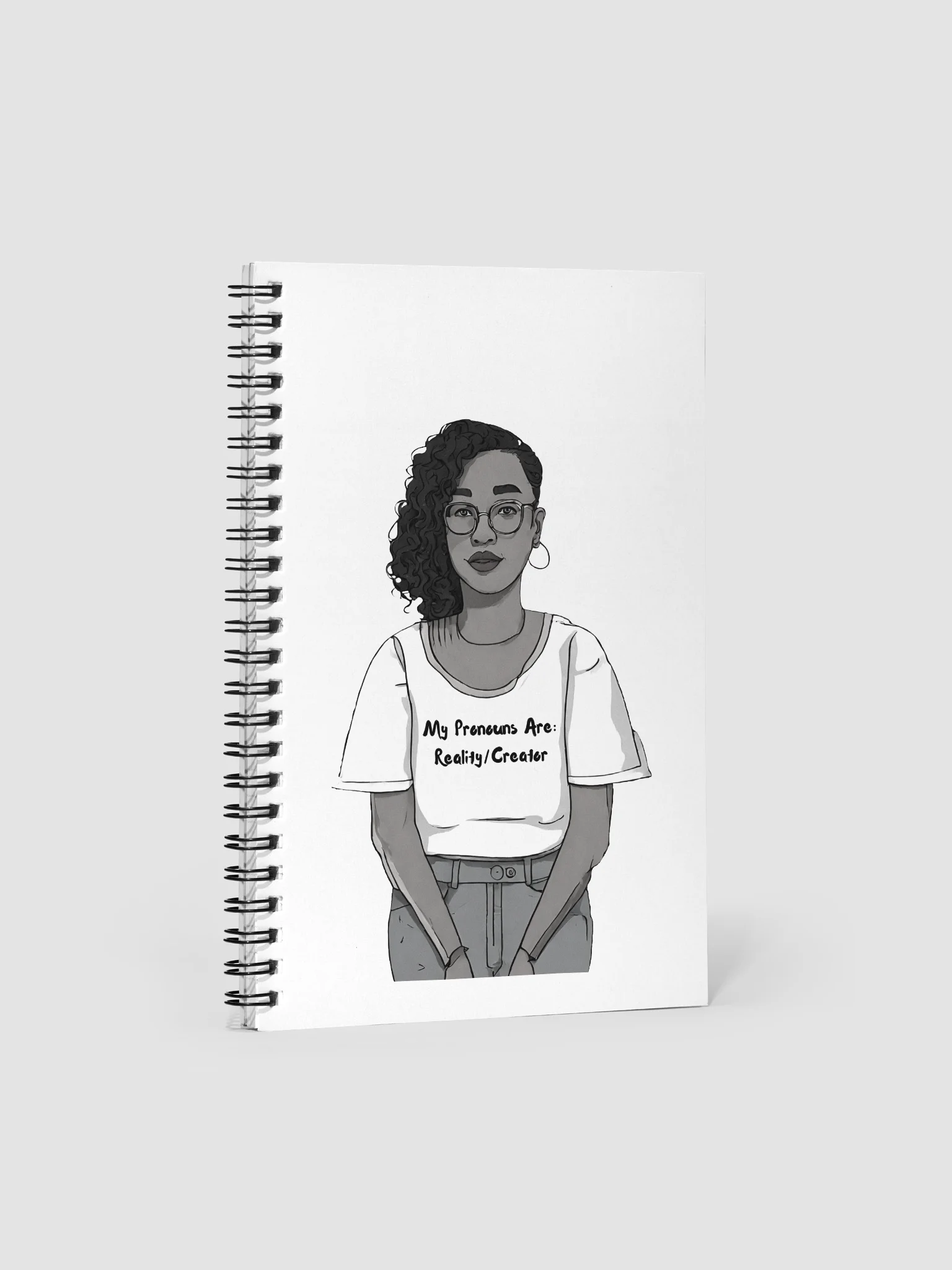 Reality/Creator Spiral Notebook product image (1)