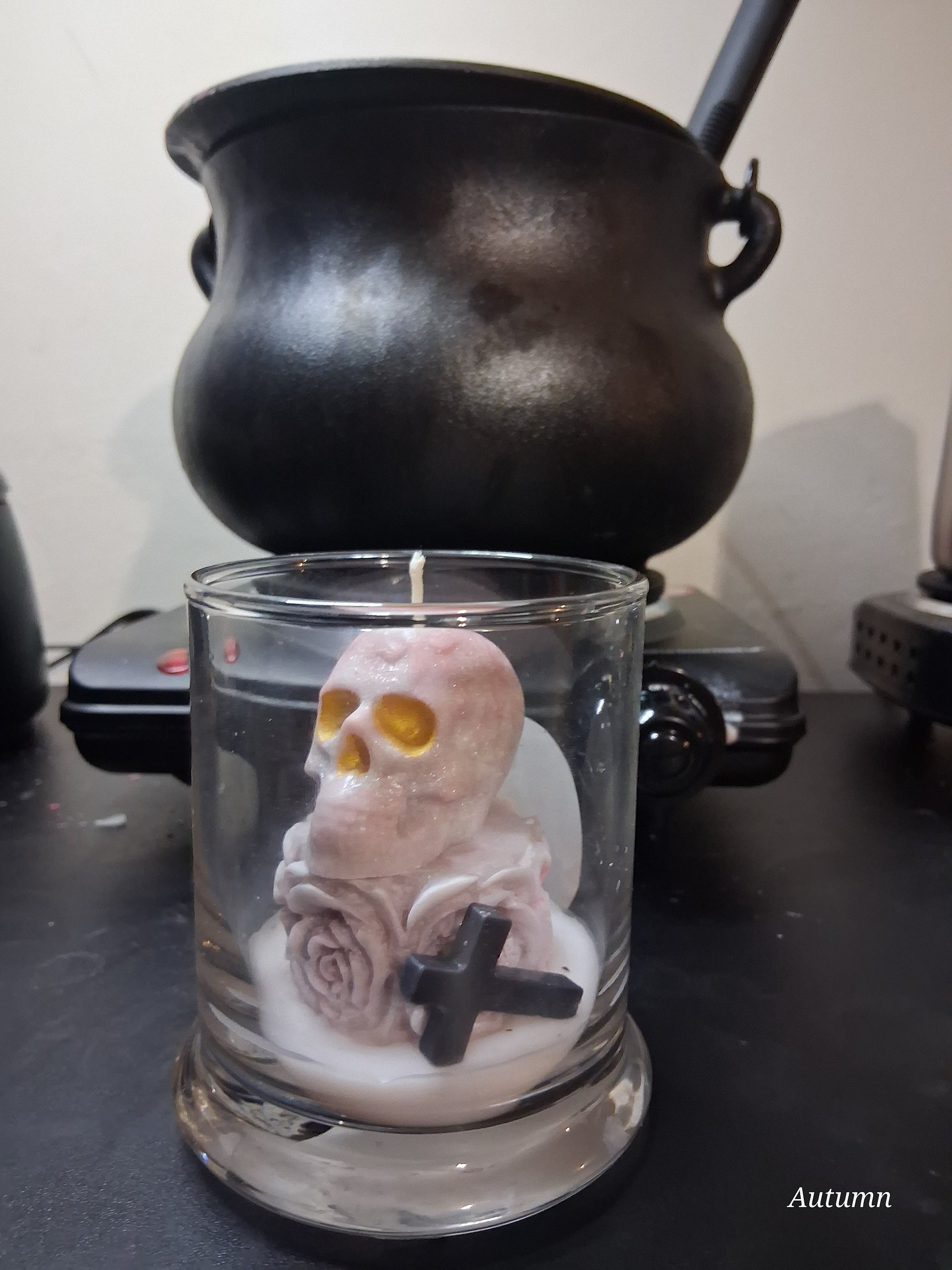 Decorative Gothic Skull Candles product image (2)