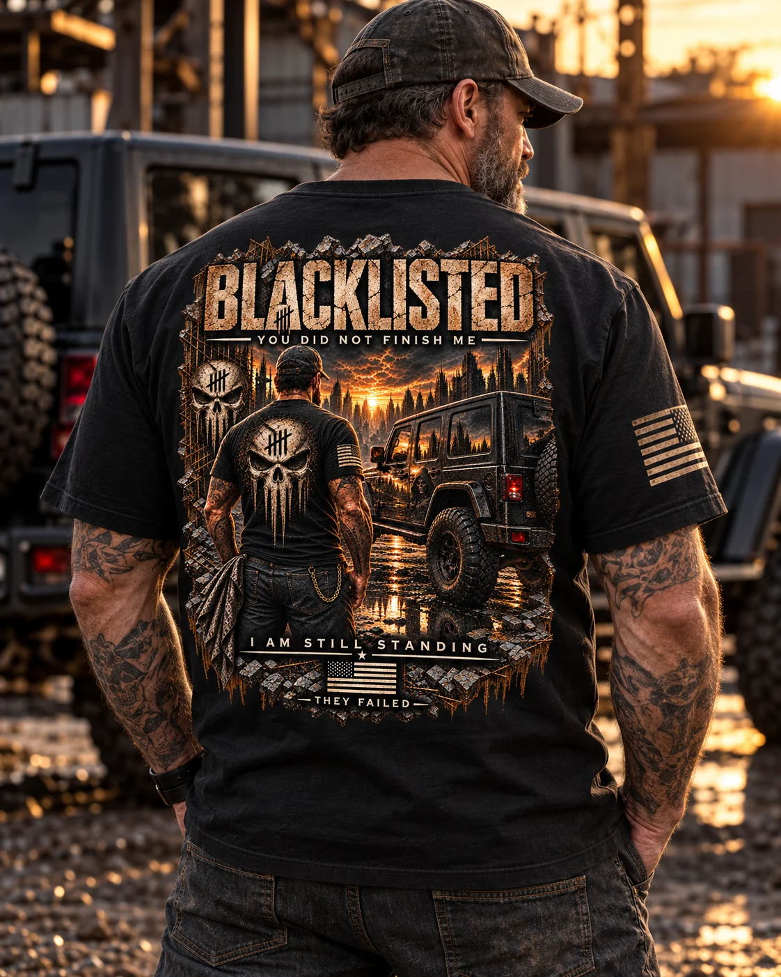 BLACKLISTED — Still Standing Tee product image (5)