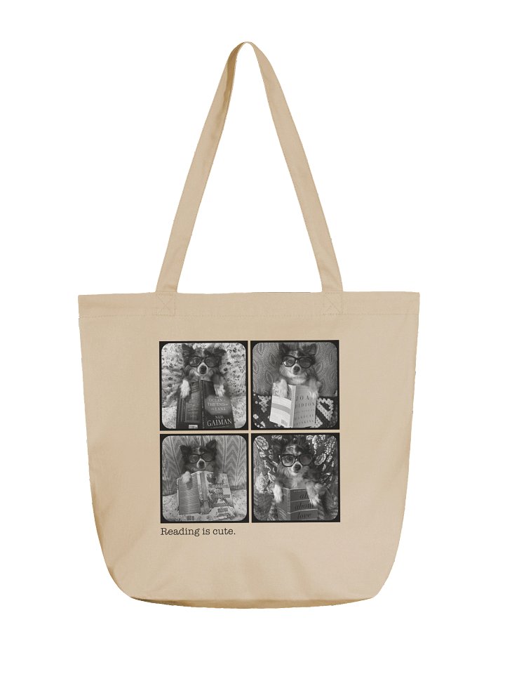 Reading is cute Tote Bag product image (1)