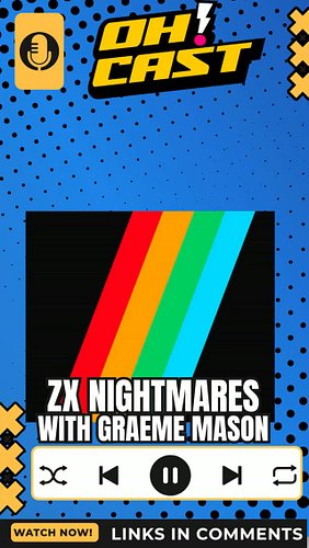 🎮 From arcade machines and the ZX Spectrum to writing for the modern CRASH Magazine.

This week on OH!CAST, we sit down with ...