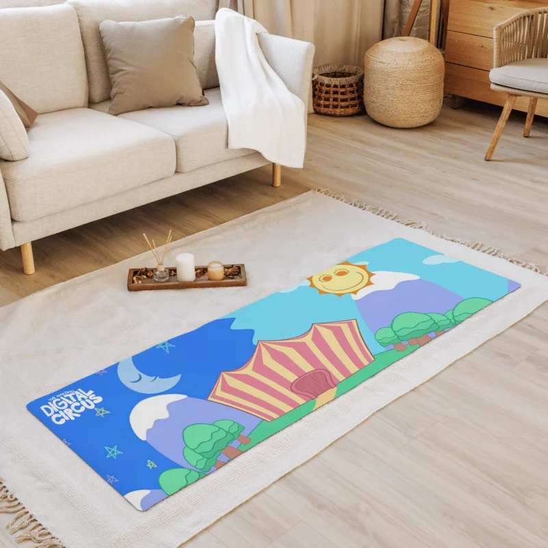 LowkeyFire TADC Cartoon Yoga Mat product image (3)