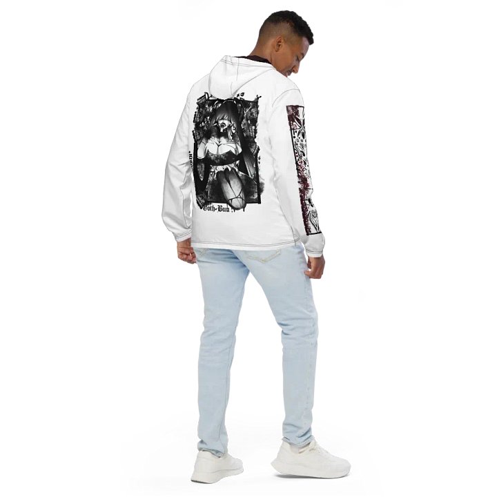 Goth bun B&W jacket product image (2)