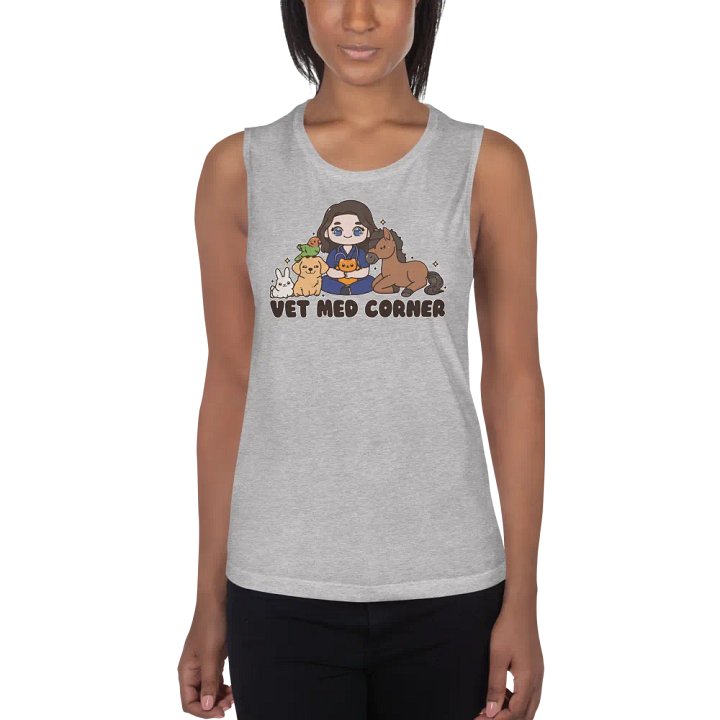 Vet Med Corner Flowy Women's Tank product image (1)