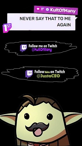 When your bestie (justagoblinceo) is embracing the single life a little too hard towards you #vtuber #twitchstreamer #twitchm...