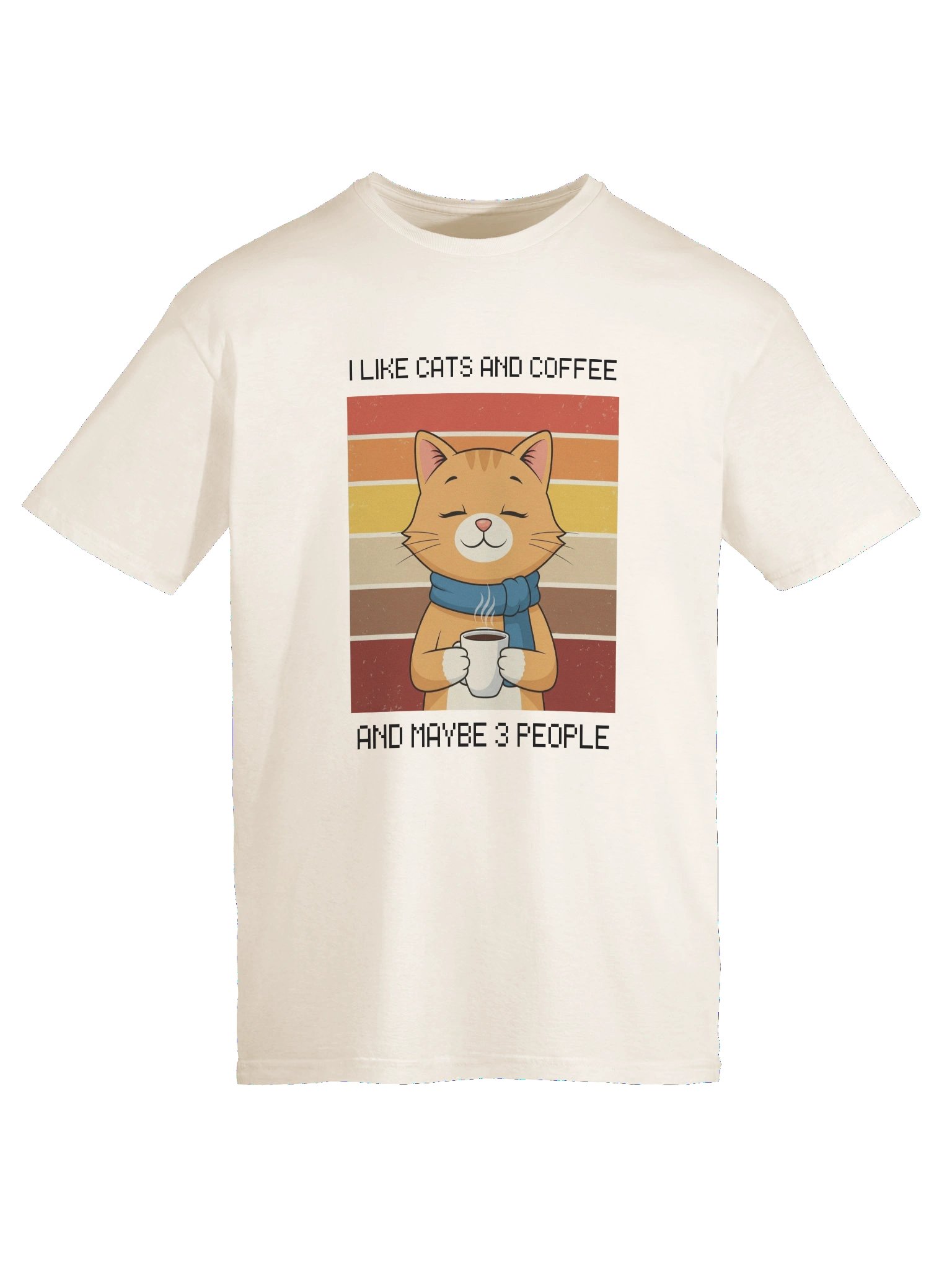 Cozy Cat Coffee T-Shirt product image (61)