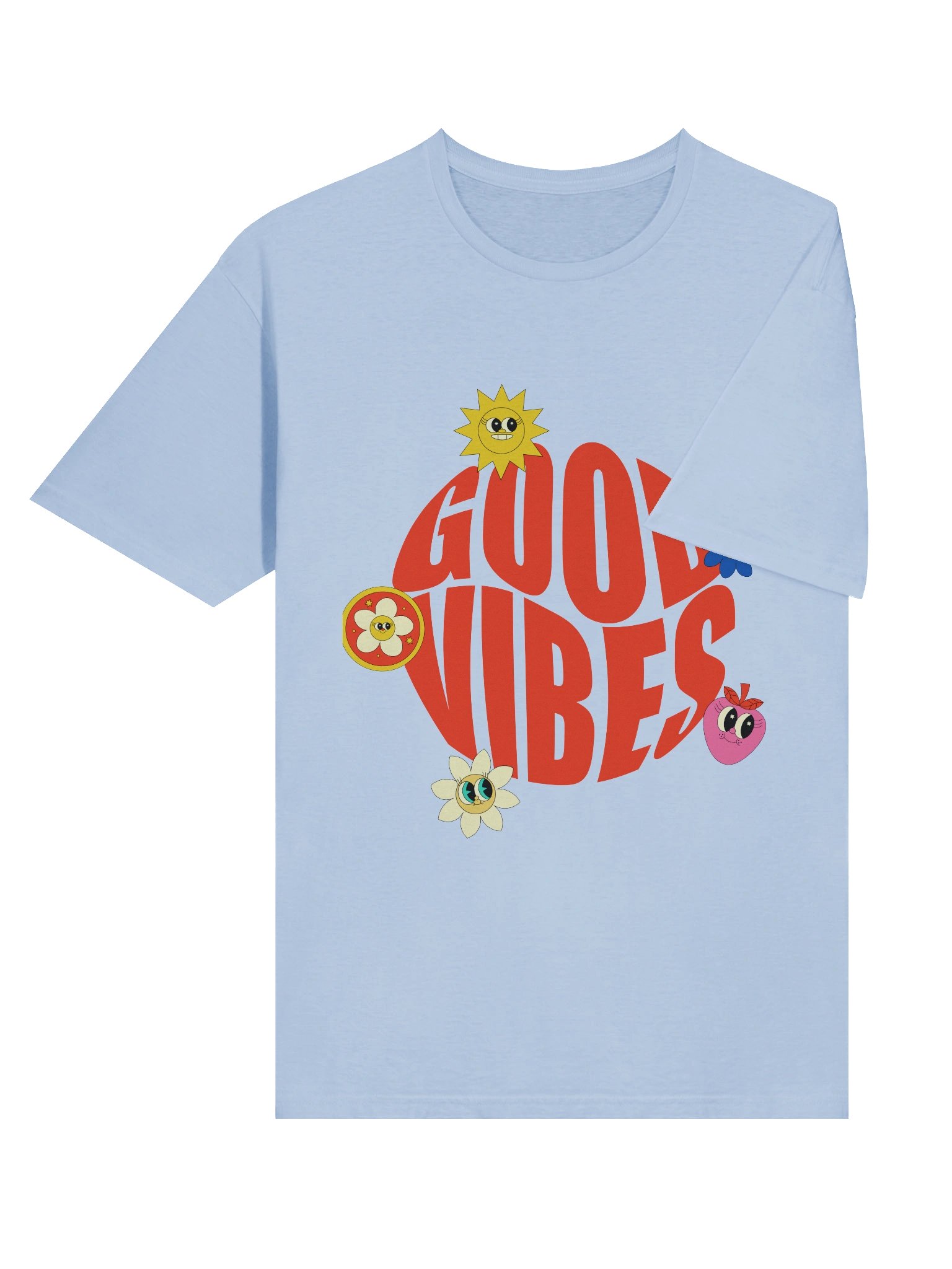 Good Vibes Cartoon T-Shirt product image (30)