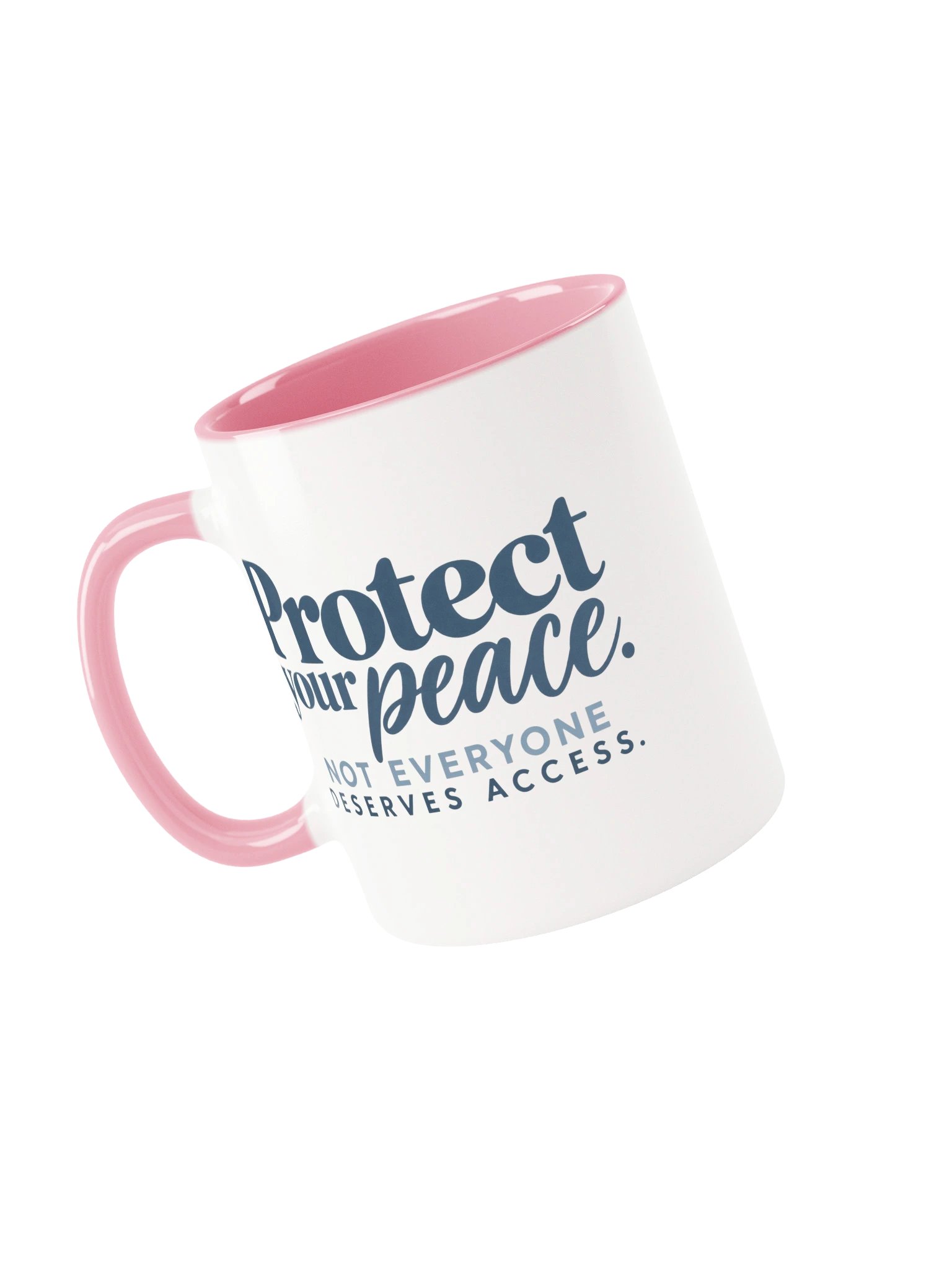 Protect Your Peace Accent Mug product image (7)