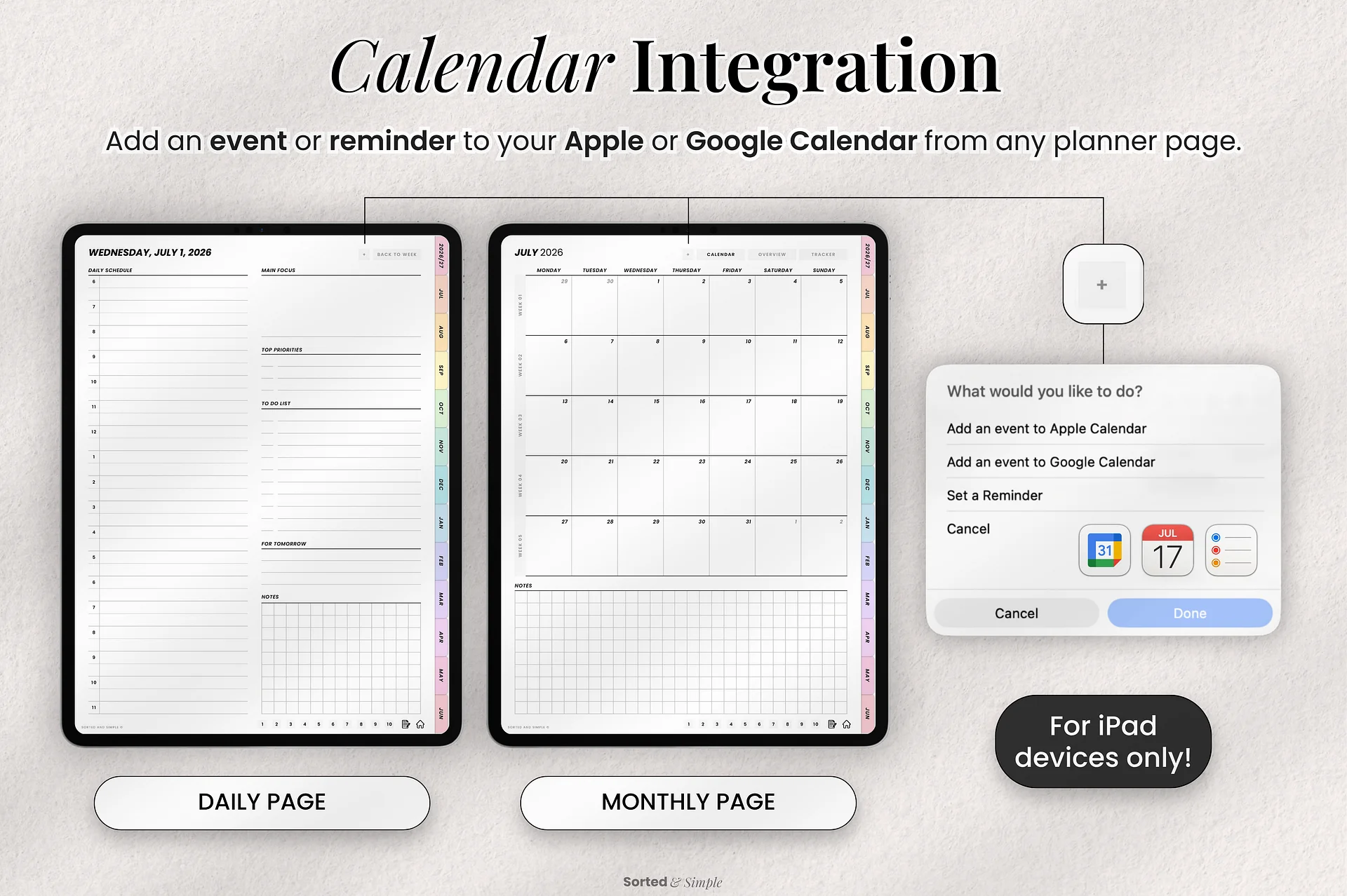2026/2027 Mid-Year Planner Portrait product image (6)