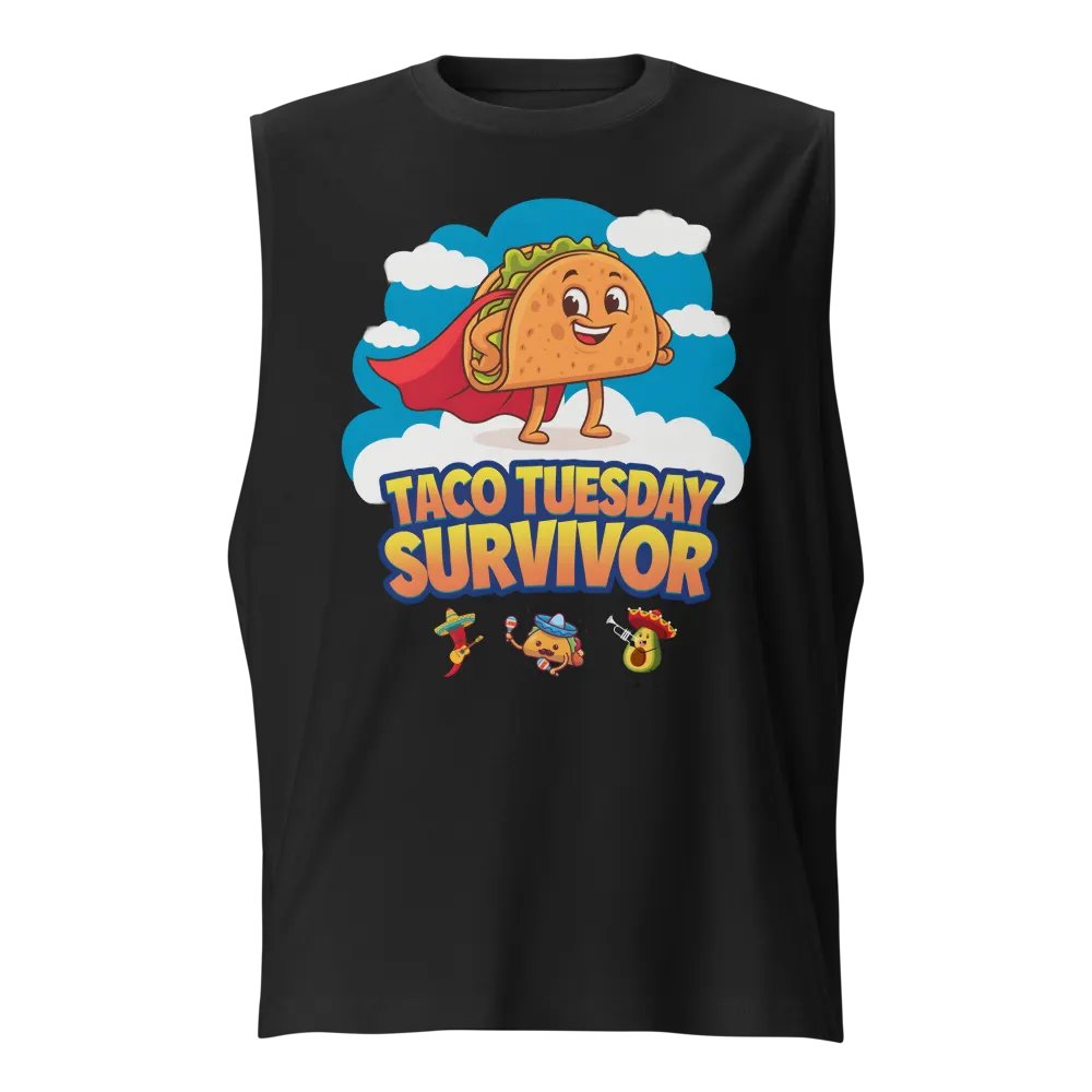 Taco Tuesday Superhero Muscle Tank Bella+Canvas (Men's) product image (1)