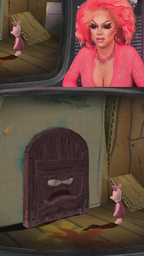 Silent Hundred Acre Wood #pigletsbiggame #retrogaming #dragqueen
