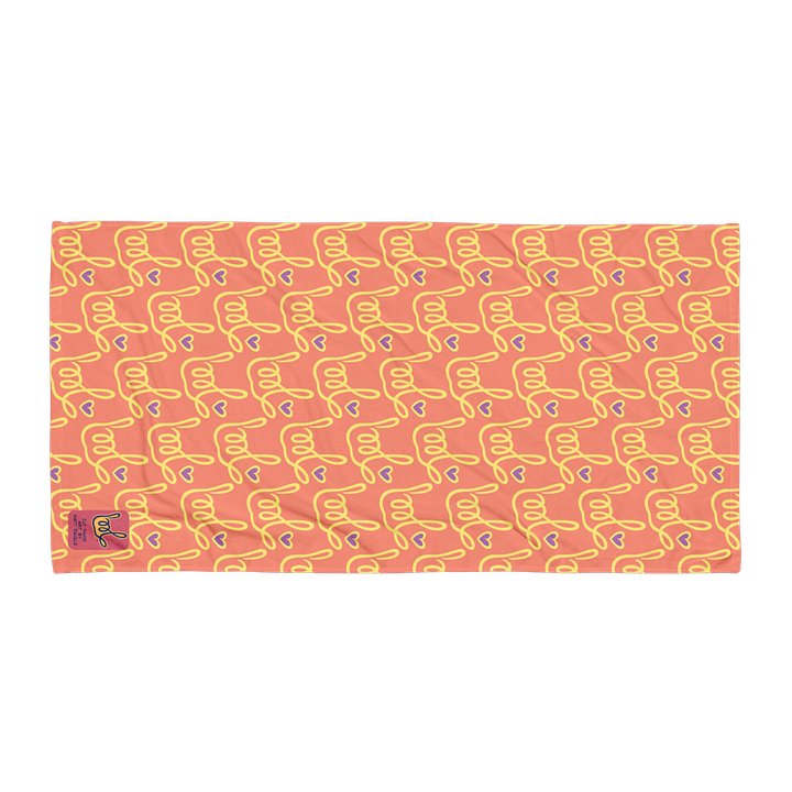 Forever ILY Coral Beach Towel product image (1)