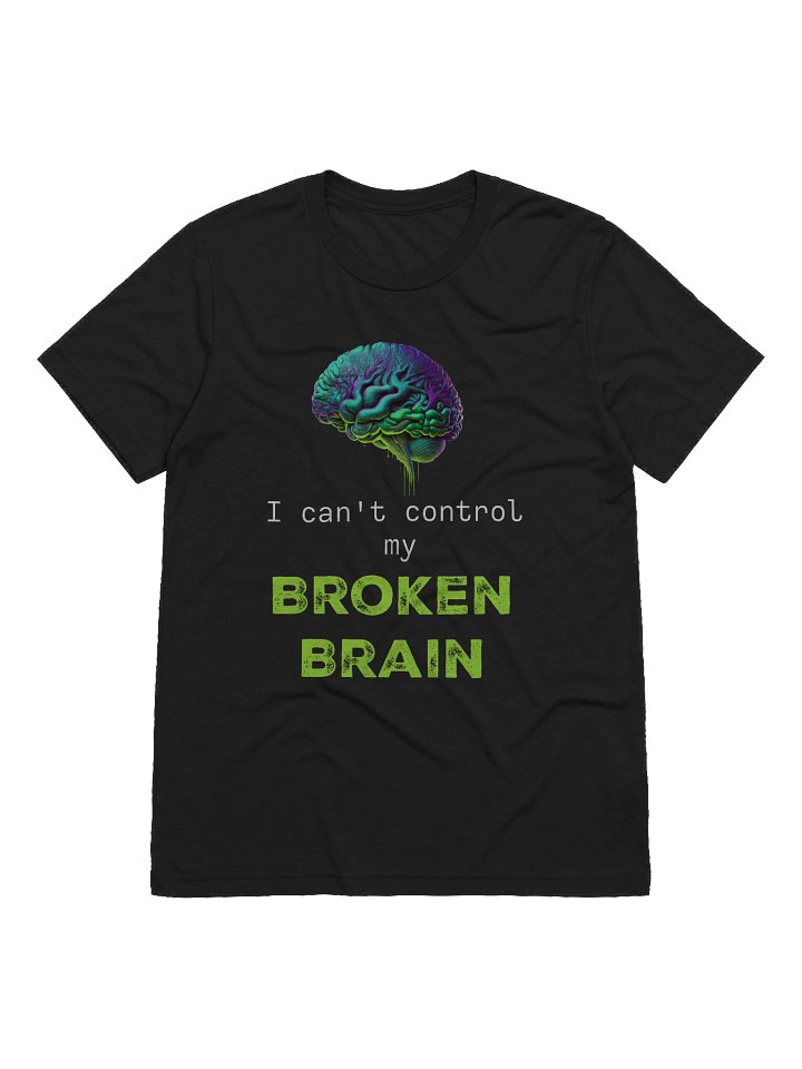 Broken Brain Abstract T-Shirt product image (1)