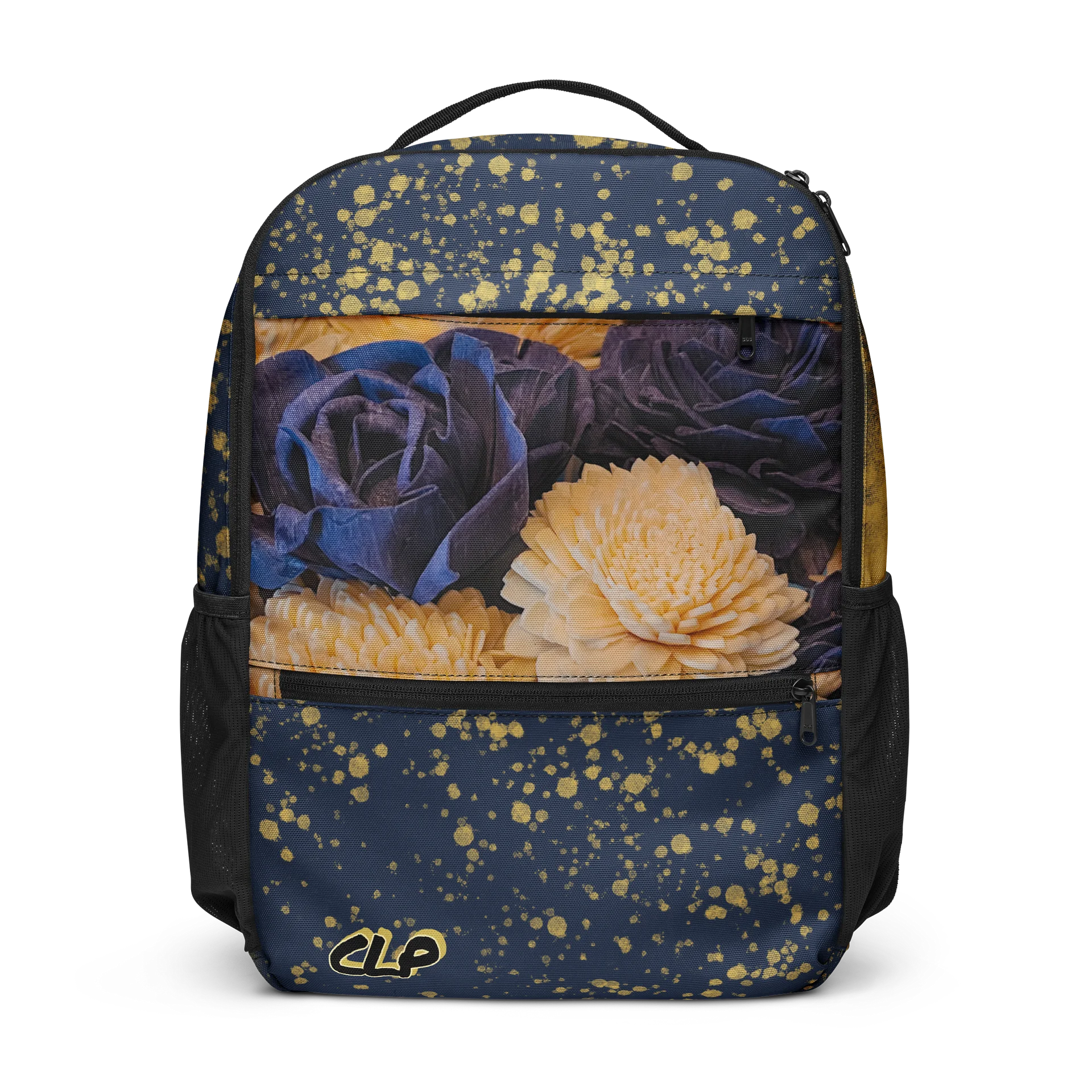 Wooden Flowers Laptop Backpack product image (2)