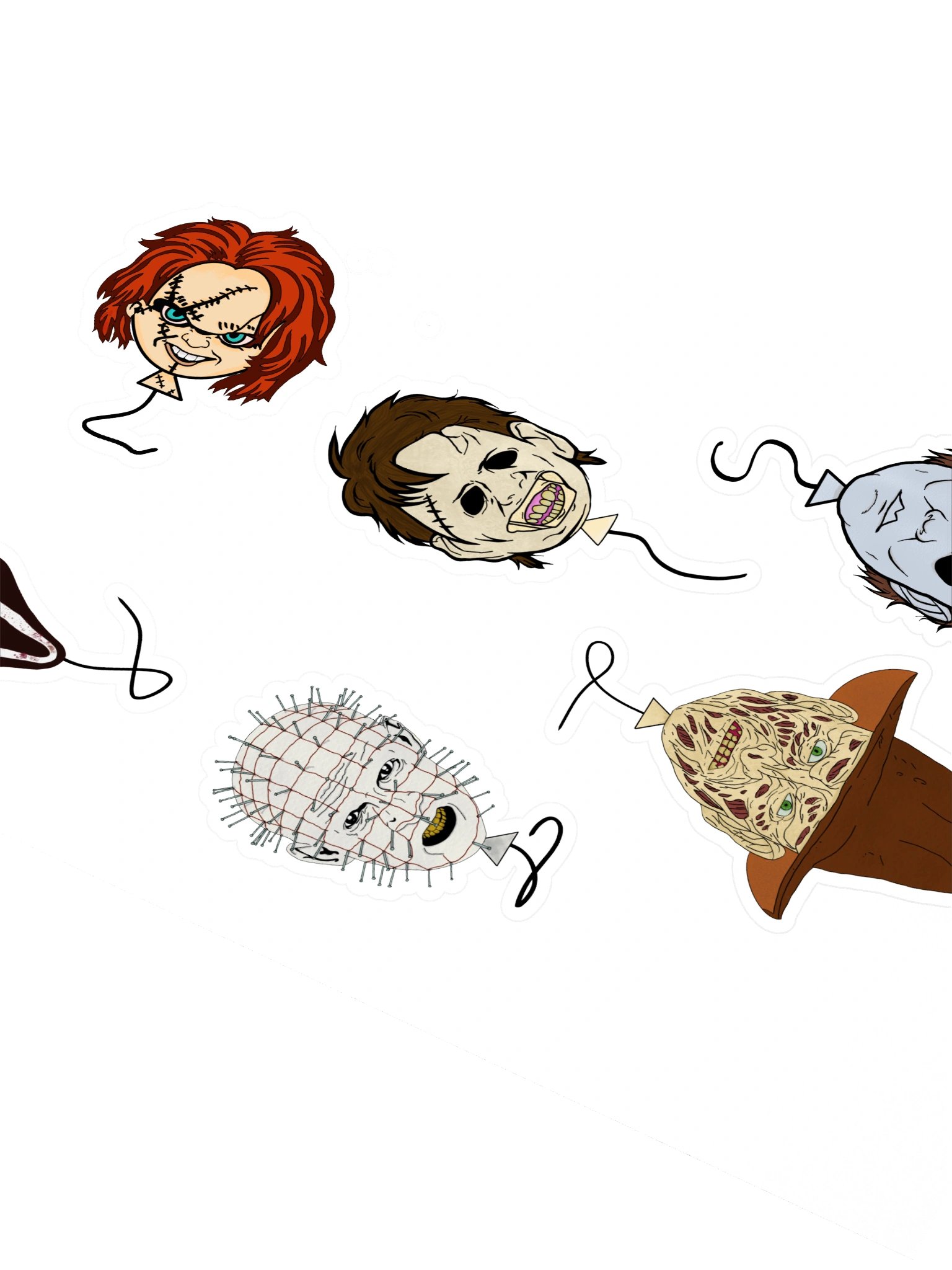 Dead by Daylight Balloon sticker pack product image (2)