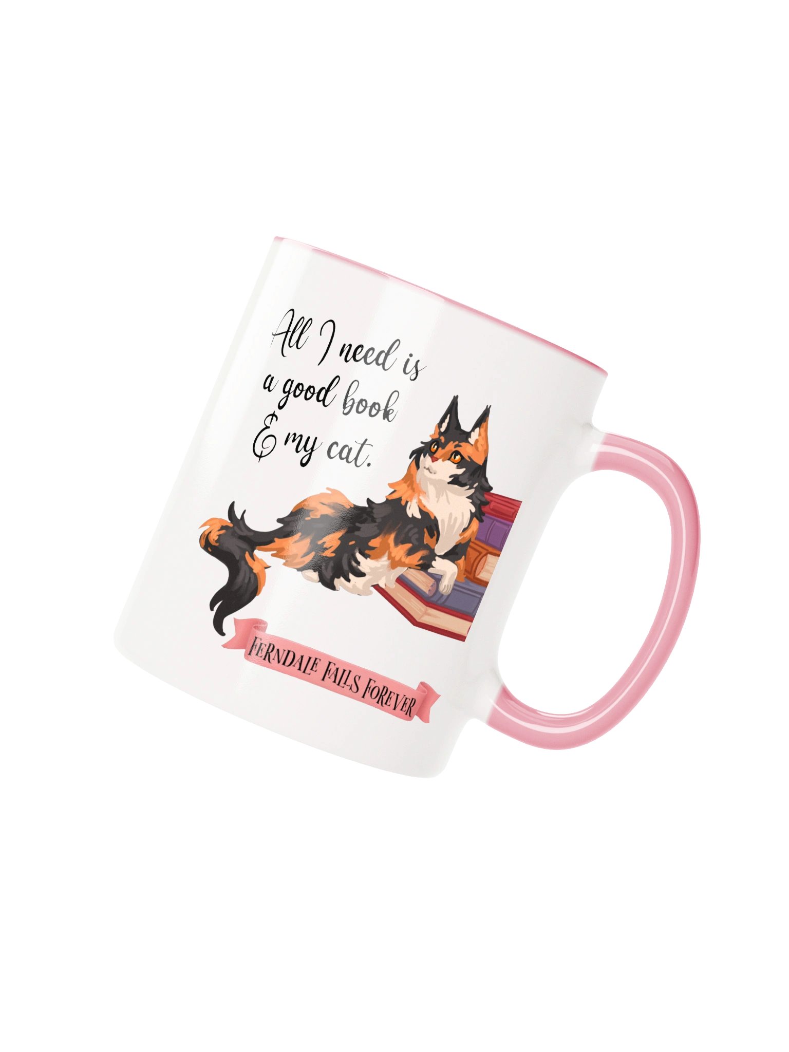 Book and Cat Mug product image (3)
