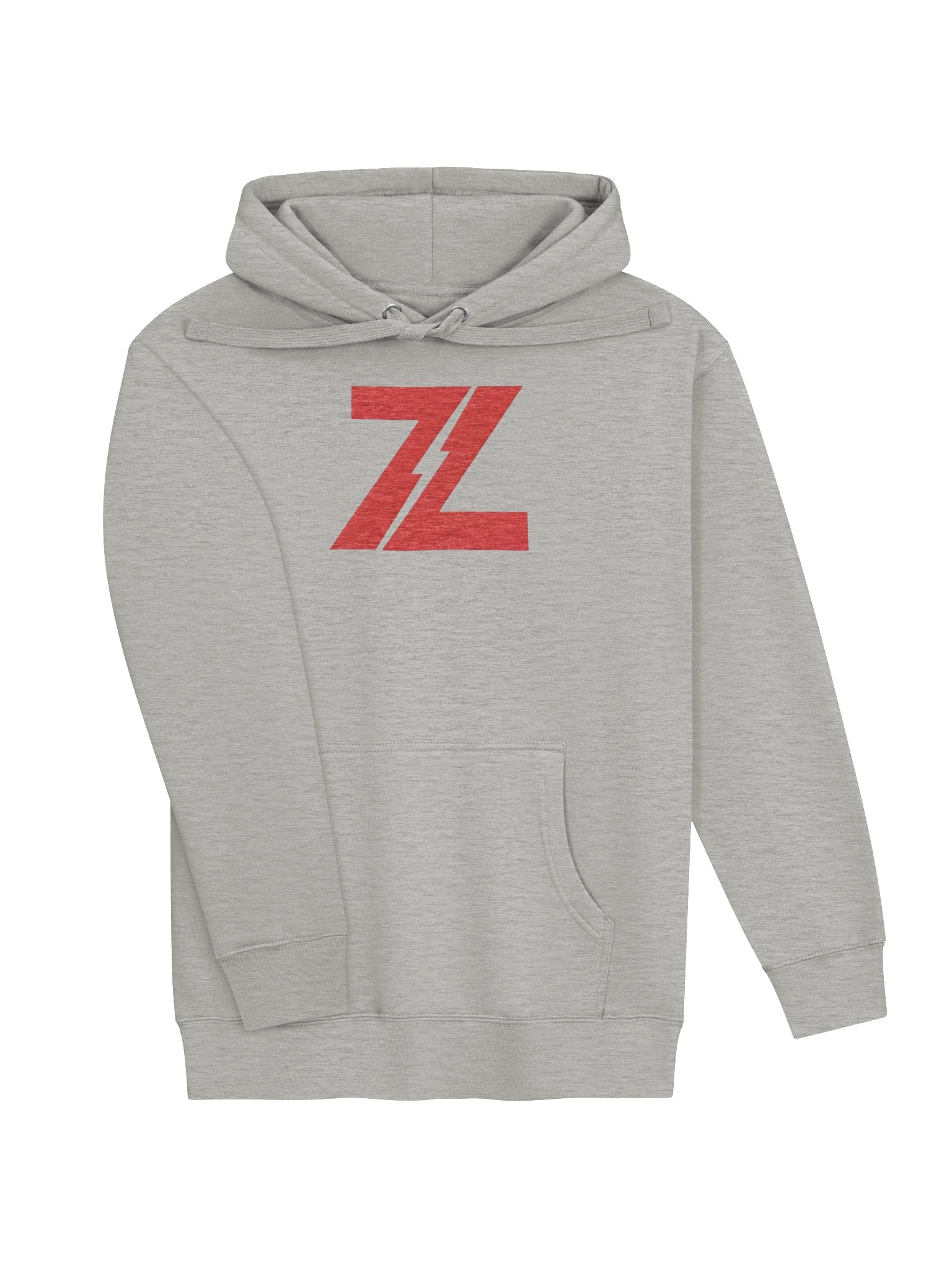 ZING Premium Unisex Hoodie - Grey product image (3)