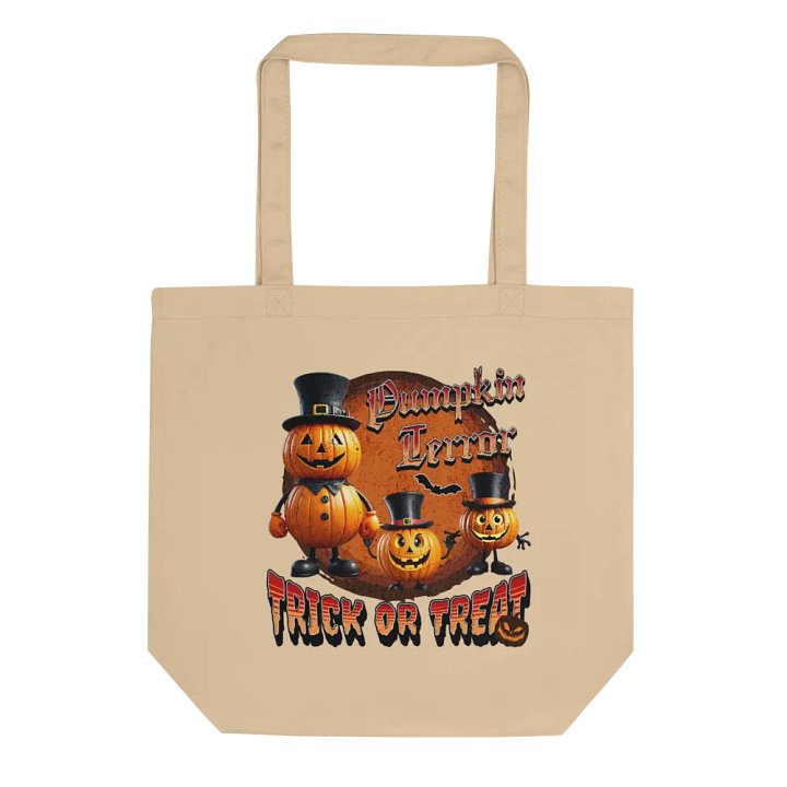 Pumpkin Terror Trick Or Treat Tote Bag product image (1)