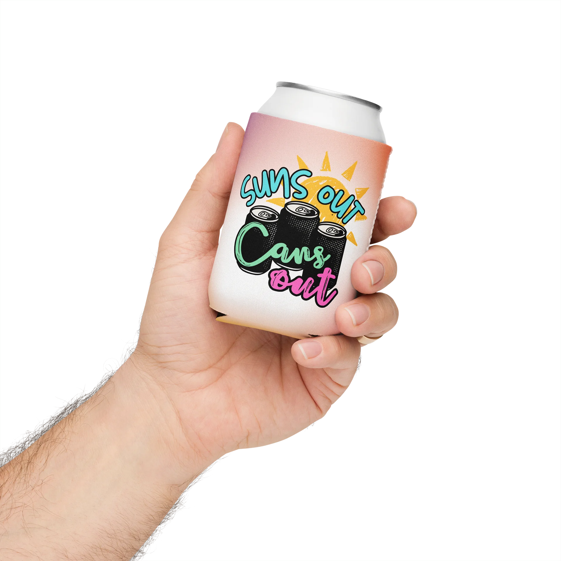 Suns Out Cans Out | Beer Cozy product image (3)