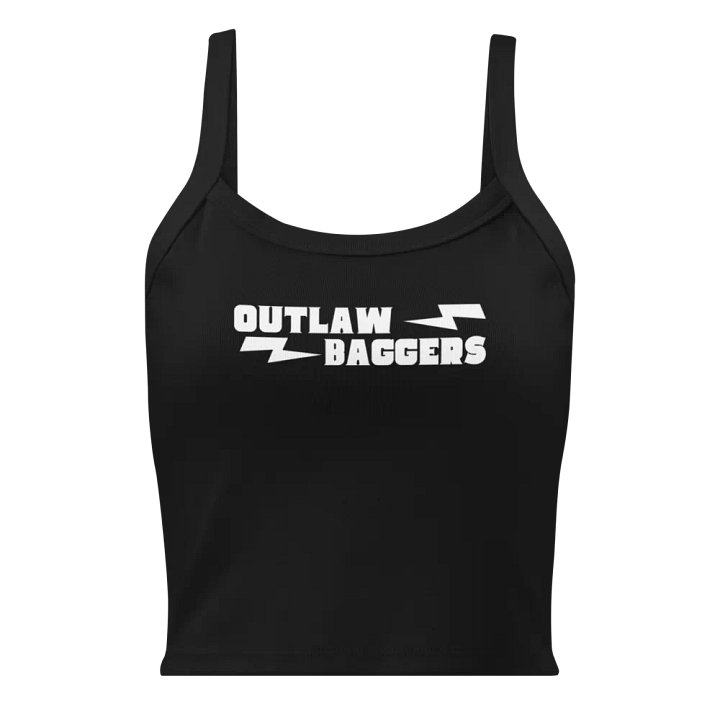 Outlaw Baggers Classic Women's Tank (Black) product image (1)
