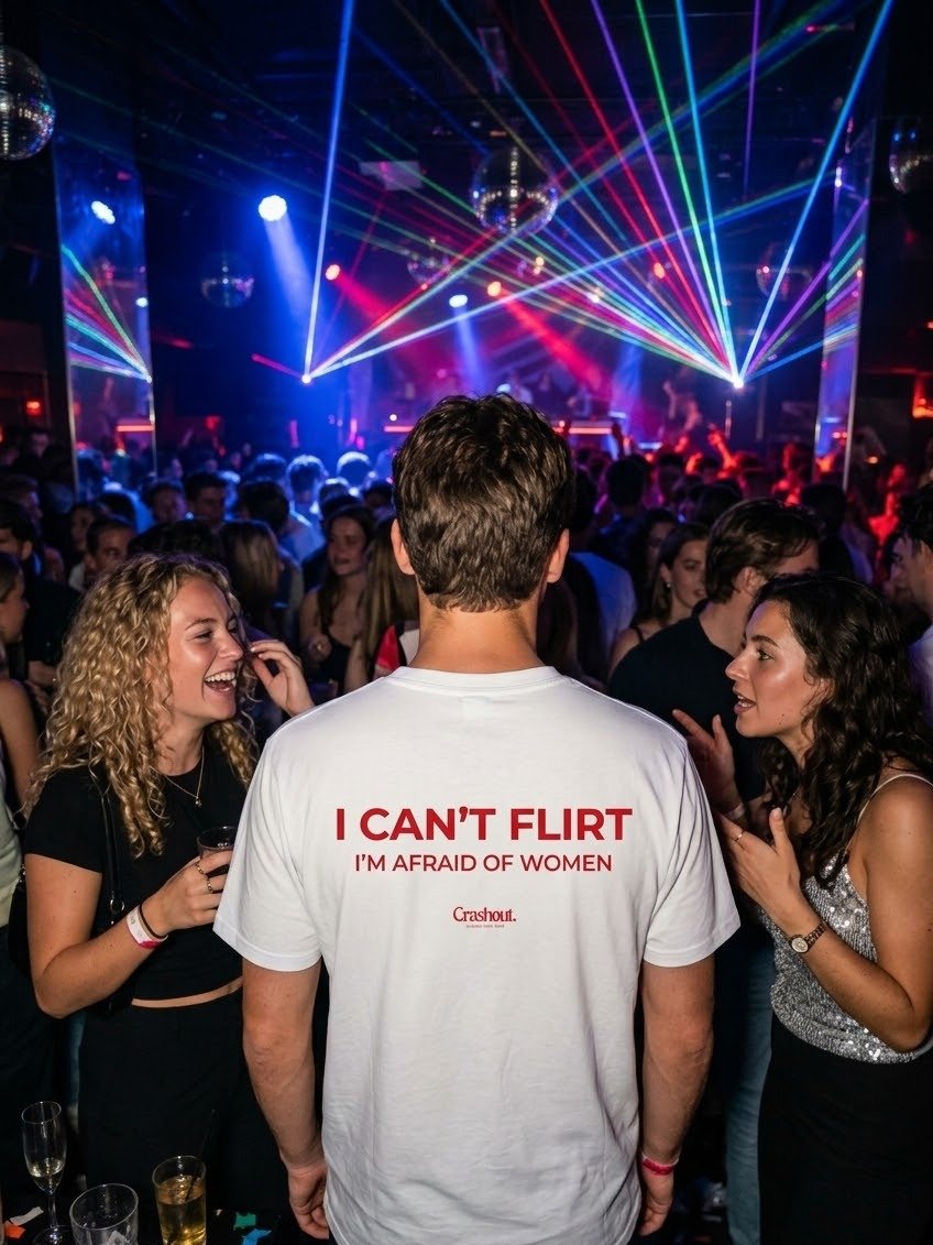 I Can’t Flirt Tee product image (3)