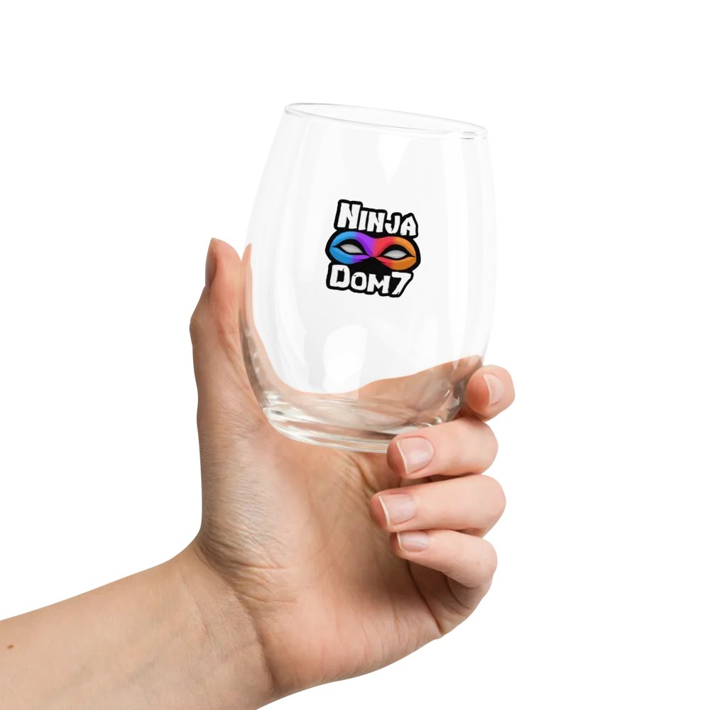 Ninja Logo Stemless Wine Glass product image (3)